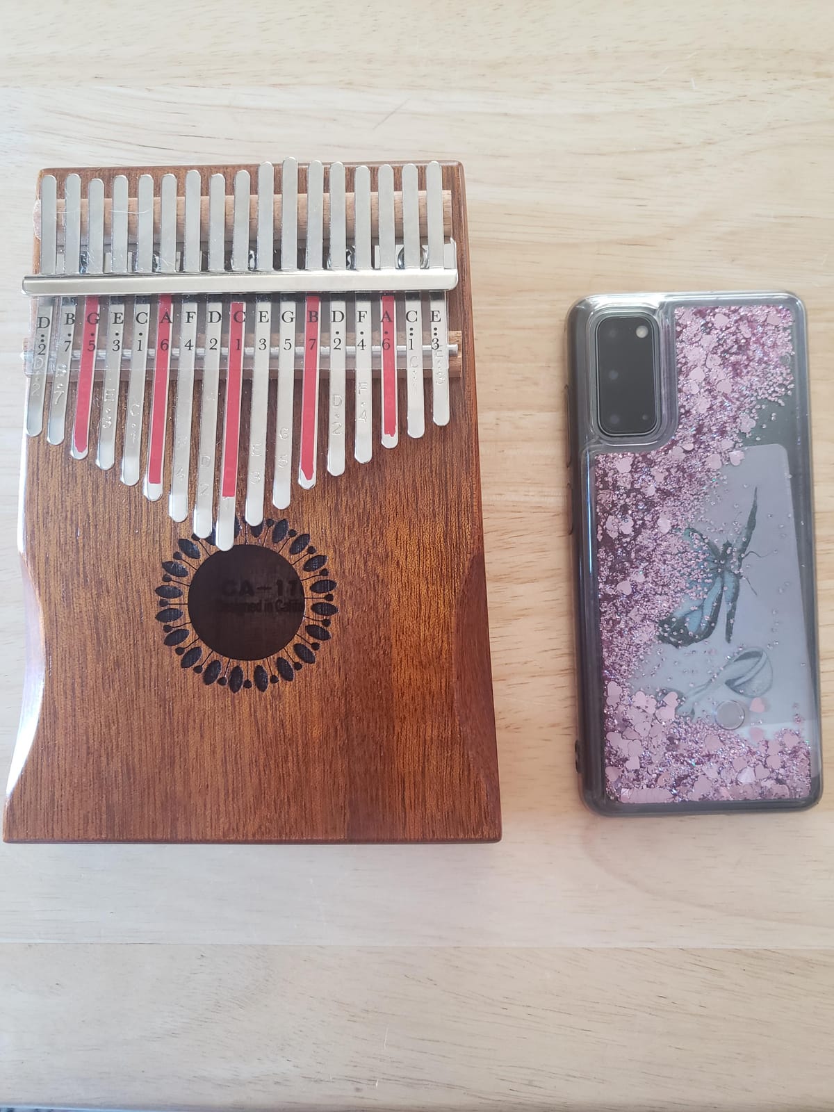 Newlam Kalimba Thumb Piano 17 Keys, Musical Gift for Kids and Adults customer photo 2