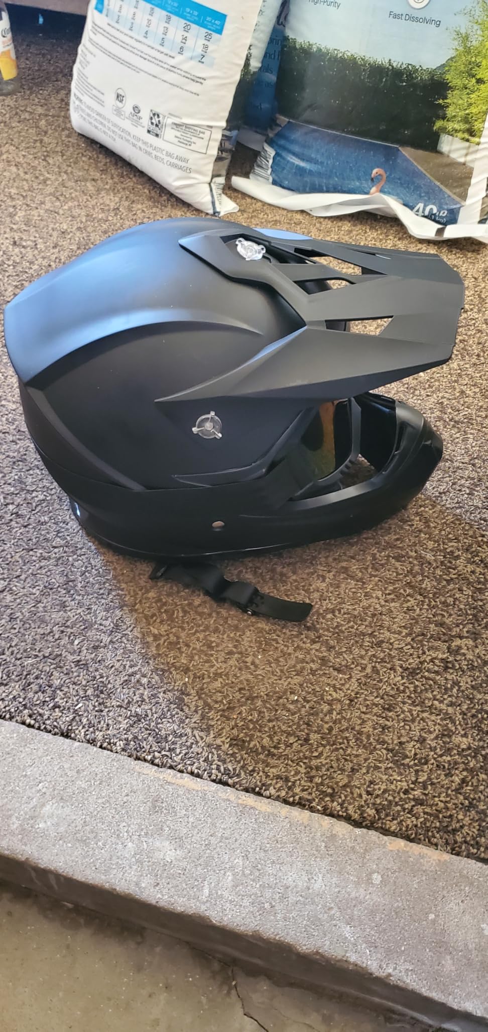 ILM Youth & Kids Dirt Bike Helmets Motocross ATV Dirtbike BMX MX Offroad Full Face Motorcycle Helmet, DOT Approved Model 128YS customer photo 1