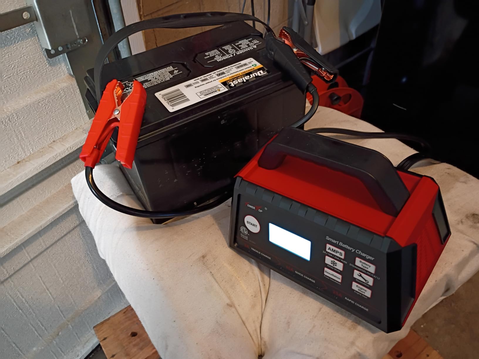 TowerTop 2/10/25 Amp 12V Smart Car Battery Charger, Fully Automatic Battery Maintainer with Engine Start, Auto Desulfator, Battery Repair, Winter Mode customer photo 2