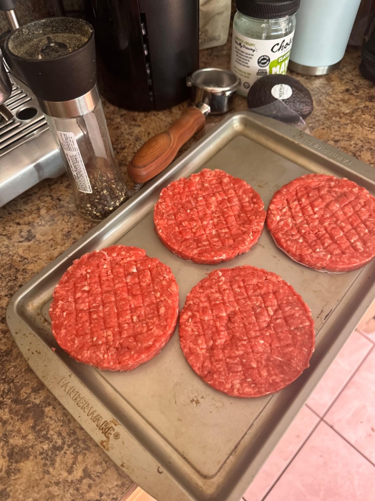 Meykers Hamburger Press Patty Maker 150 Paper, 4.5