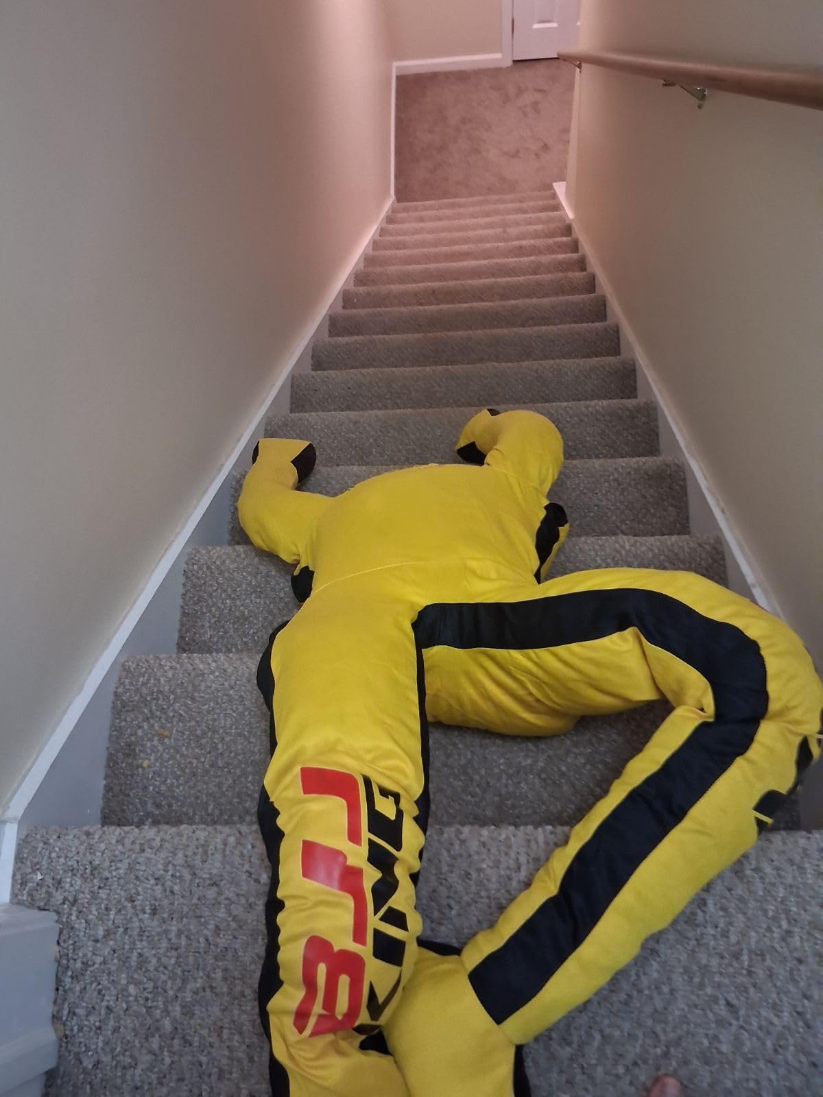 Un-Filled Grappling Dummy Wrestling Dummy Jiu Jitsu Dummy for BJJ MMA Judo Karate Practice Adult Kids customer photo 2