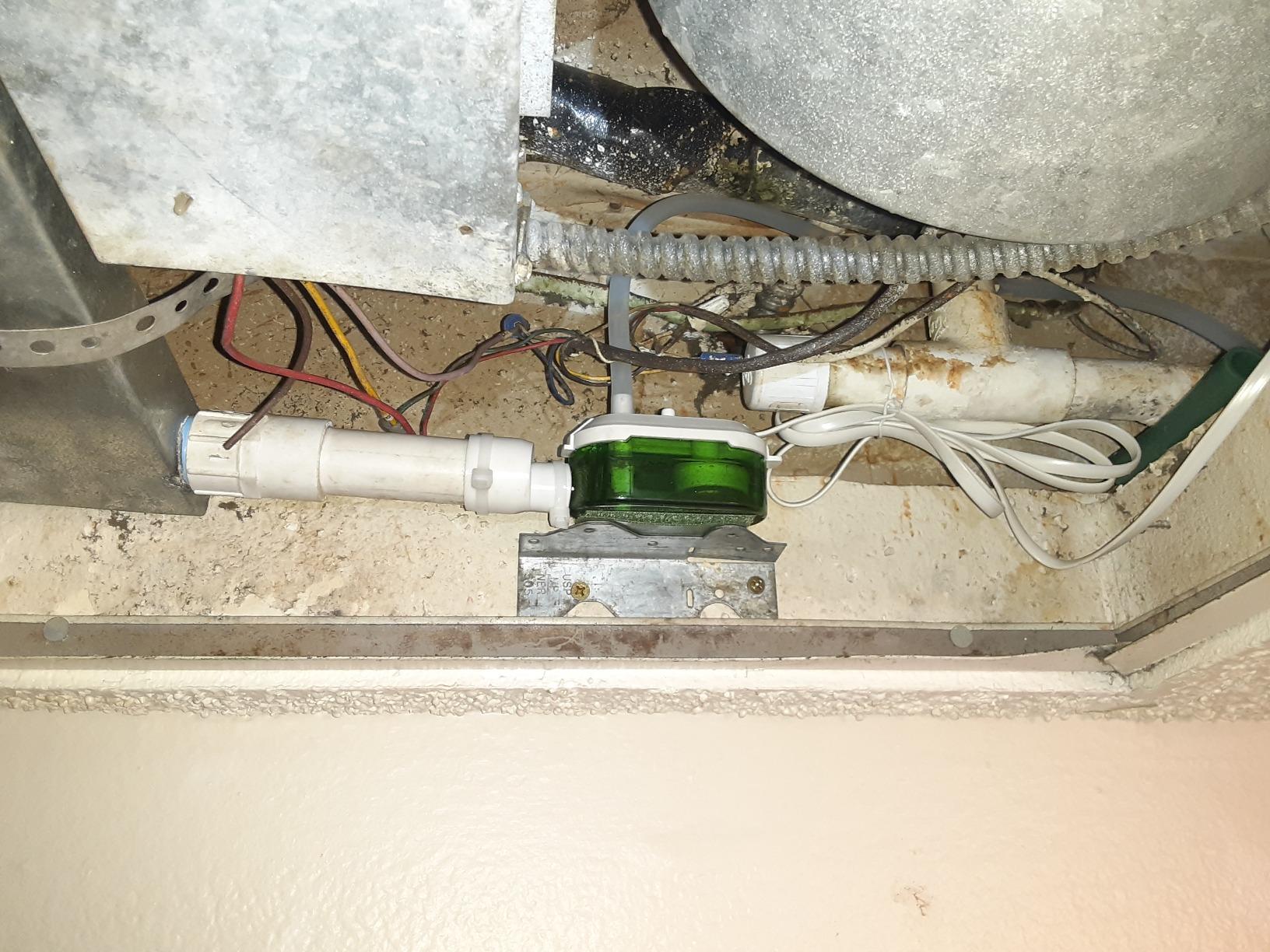 FUJIWARA Condensate Pump, Mini Split Automatic Condensation Drain Removal Quiet Pump, for HVAC, Air Conditioner, Dehumidifier, Furnace, Ice Maker, Suitable for A/C 1-5HP 3700W (FUJ-40S) customer photo 2