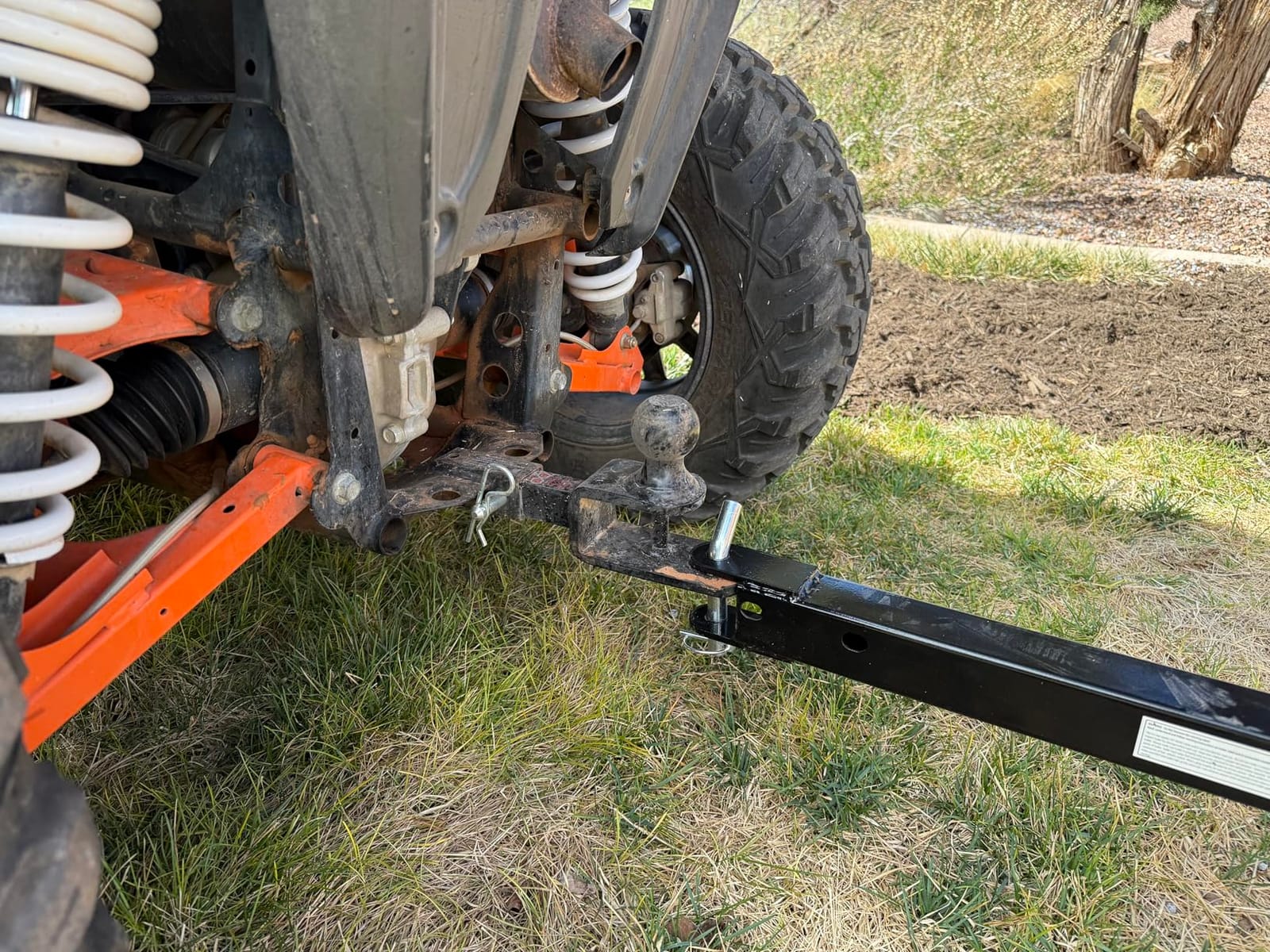 Impact IMPLEMENTS 1500lb ATV/UTV/Tractor Trailer with Solid Steel Floor, Aggressive Tires & Pivoting Tongue customer photo 2