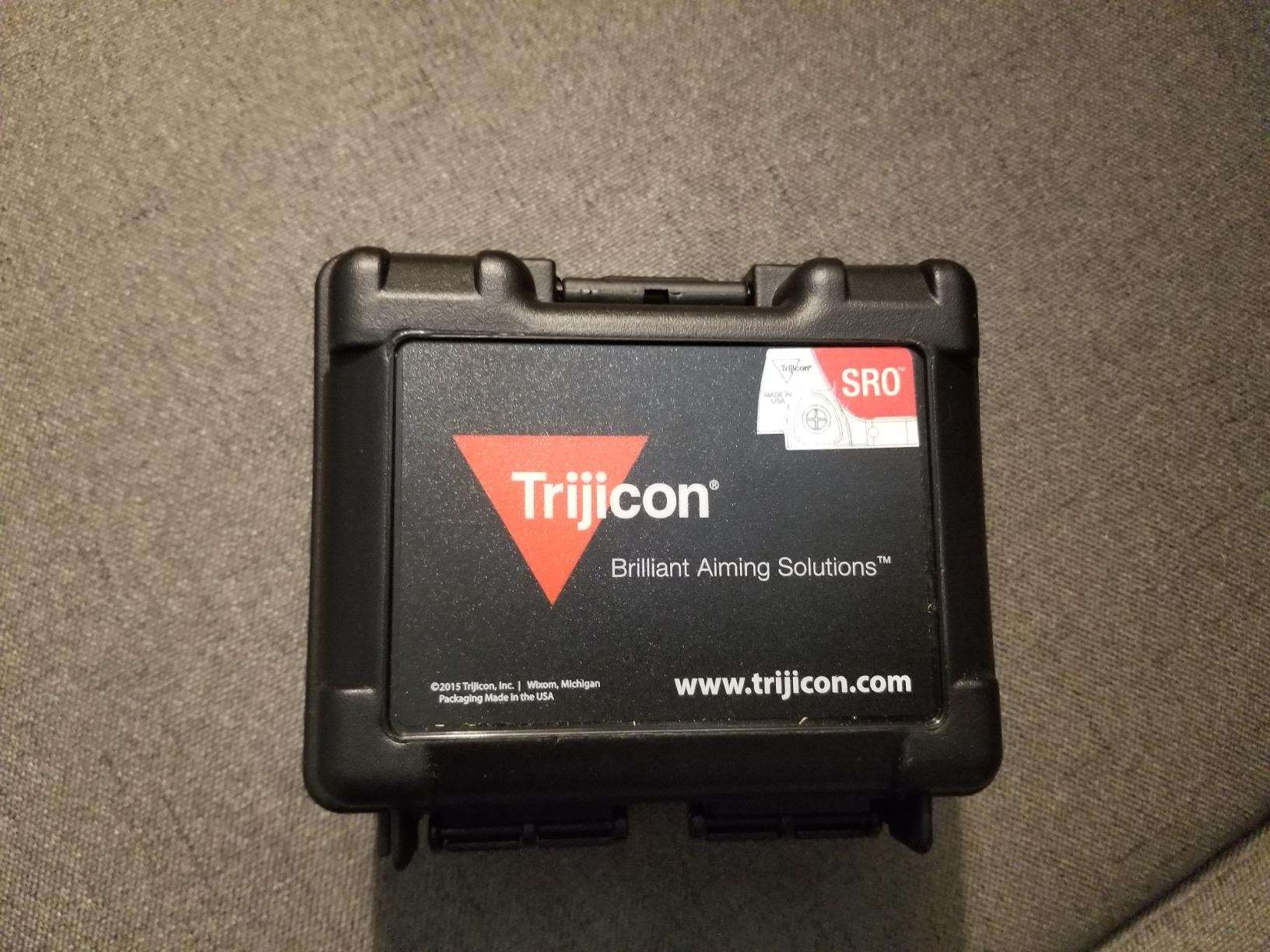 Trijicon SRO 2.5 MOA Adjustable LED Reflex Red Dot Sight, Black - SRO2-C-2500002 customer photo 2
