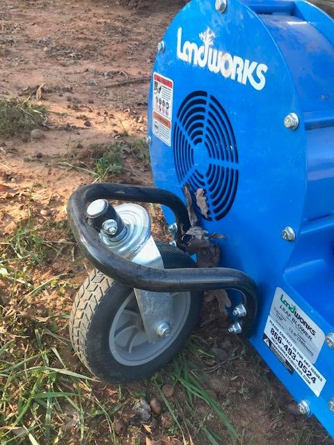 Landworks Leaf Blower Wheeled Walk Behind Jet Sweep Manual-Propelled Powerful 7HP 4 Stroke OHV Motor Output Wind Force of 150 MPH / 1270 CFM at 3600RPM customer photo 1