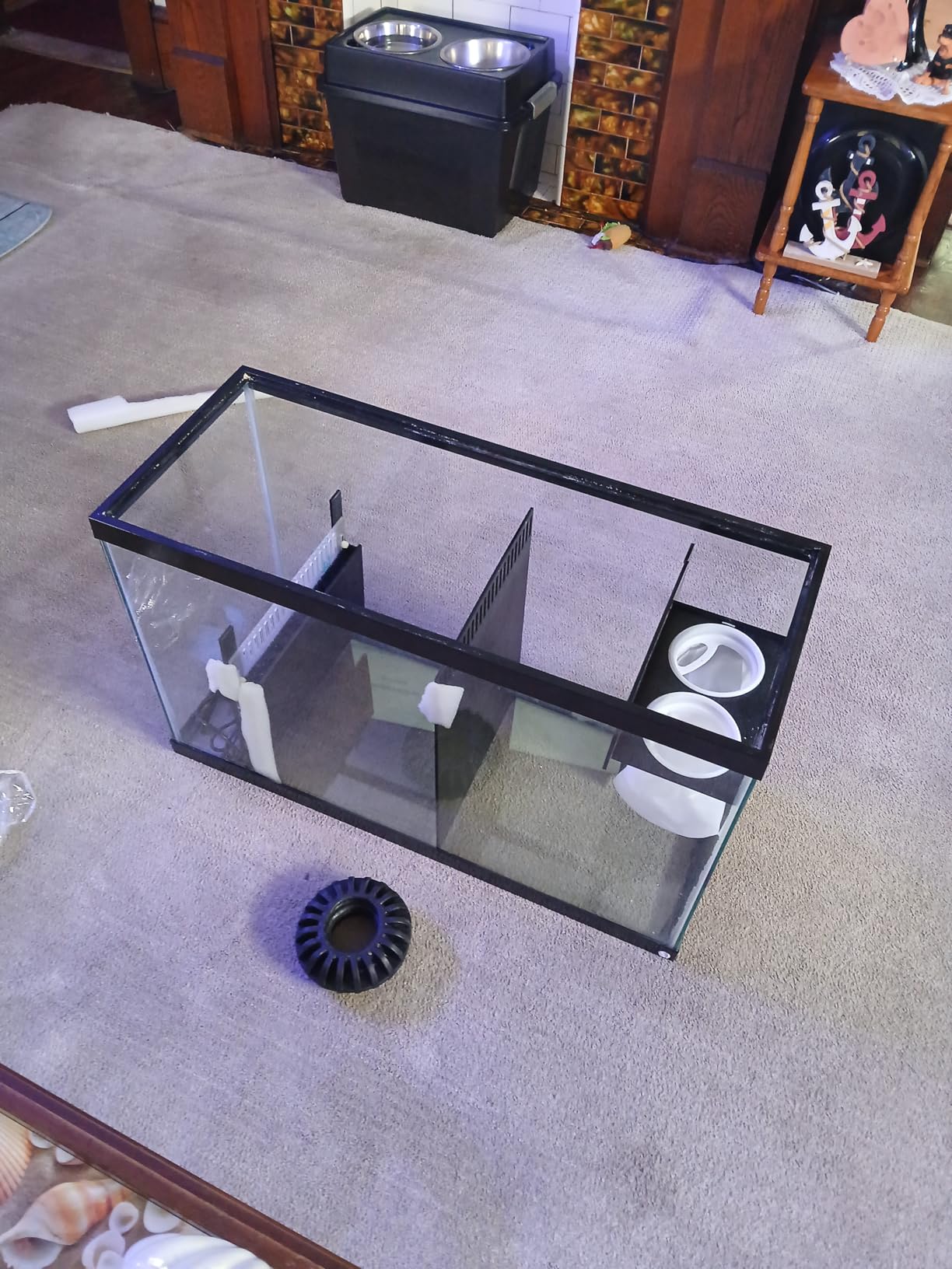 Bubblefin Aquarium Sump Refugium DIY Kit for Protein Skimmer Sump - Chamber dividers for (20 Gallon Long) Tank is not Included customer photo 1