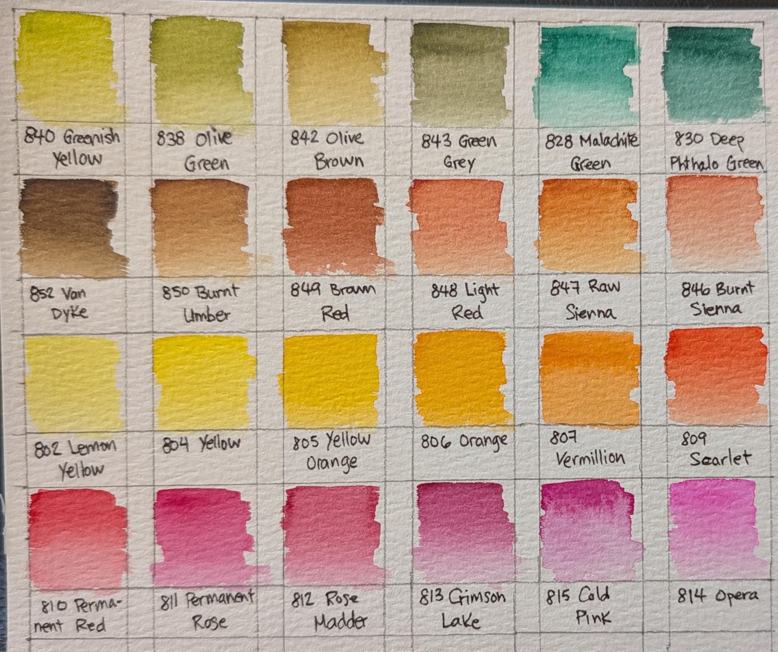 Mungyo Professional Half Pan Size Water Colors Set in Tin Case/Integral Mixing Palette in The lid (48 Colors) customer photo 1