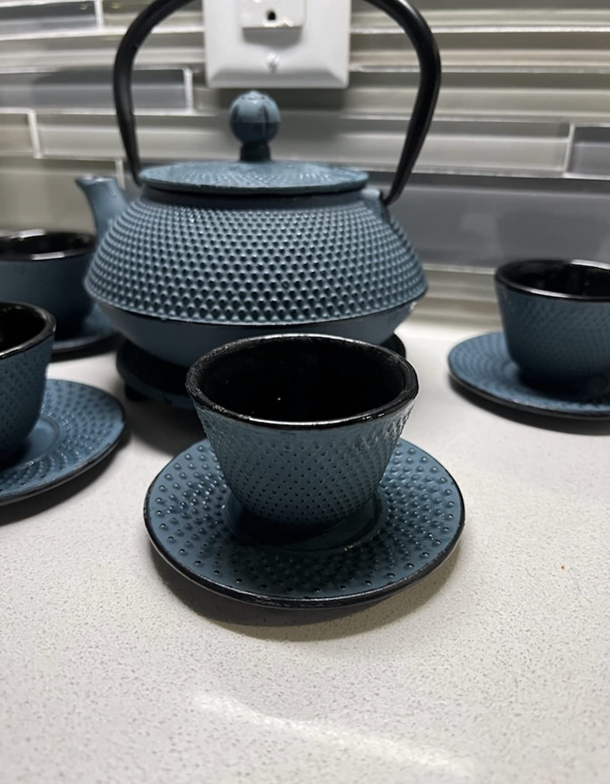 Large 11PC Japanese Tea Set