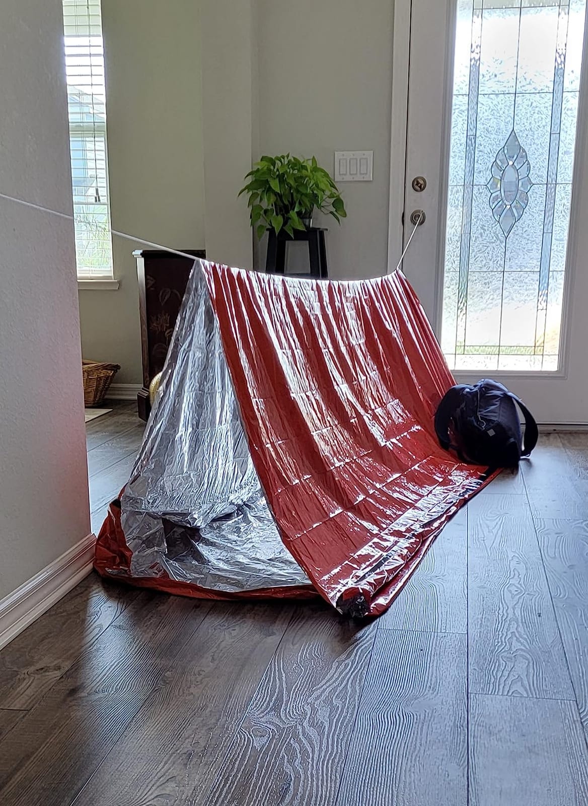 MEKKAPRO Emergency Shelter Survival Tent, Waterproof Camping Kit - 2 Person, Portable, Water And Windproof Tube Tent System customer photo 1