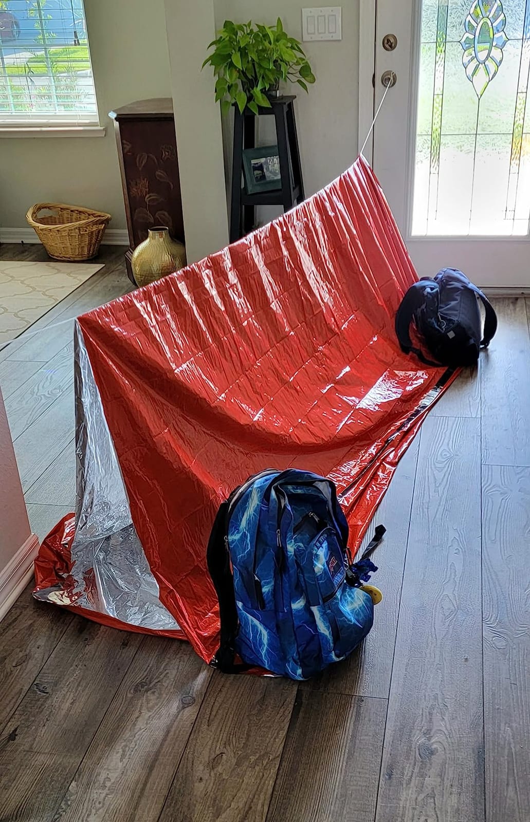 MEKKAPRO Emergency Shelter Survival Tent, Waterproof Camping Kit - 2 Person, Portable, Water And Windproof Tube Tent System customer photo 2