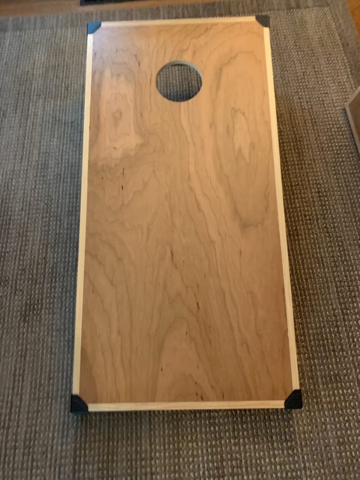 GoSports 4 ft x 2 ft Commercial Grade Cornhole Boards Set - Natural Wood Cornhole Boards, Choose from Different Bean Bag Color Combinations customer photo 1