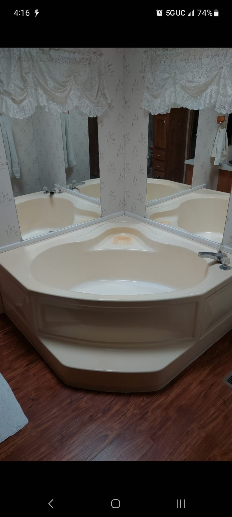 ANZZI Walk In Tub, 27 X 53 In, Left Drain, 12 Whirlpool & 18 Air Jets | Soothing Hydrotherapy Targeted 12 And 18 Acu Stream Work, Integrated Grab Bars Slip Resistant Flooring customer photo 2