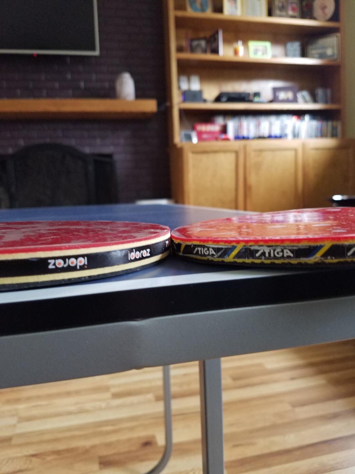 Professional Ping Pong Paddle with ITTF Rubber and Carrying Case | Table Tennis Racket with Speed 99, Spin 93, Control 90, Improves Accuracy and Consistency customer photo 1