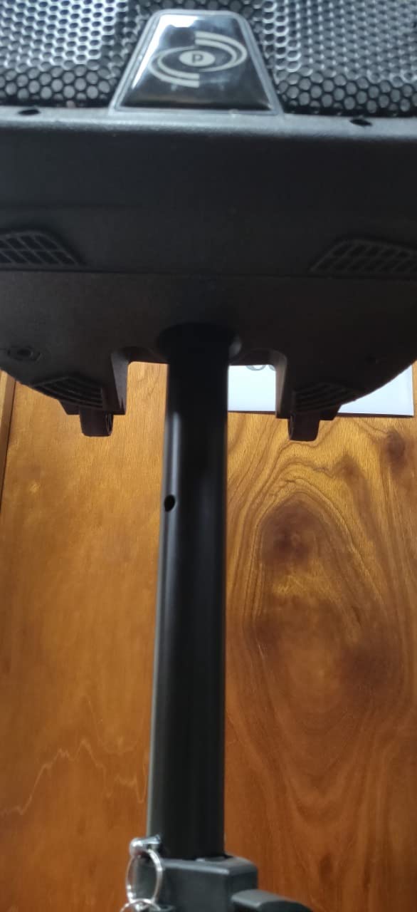 EMART PA Speaker Stands Pair with Carrying Bag, Adjustable Height 39-77in customer photo 2