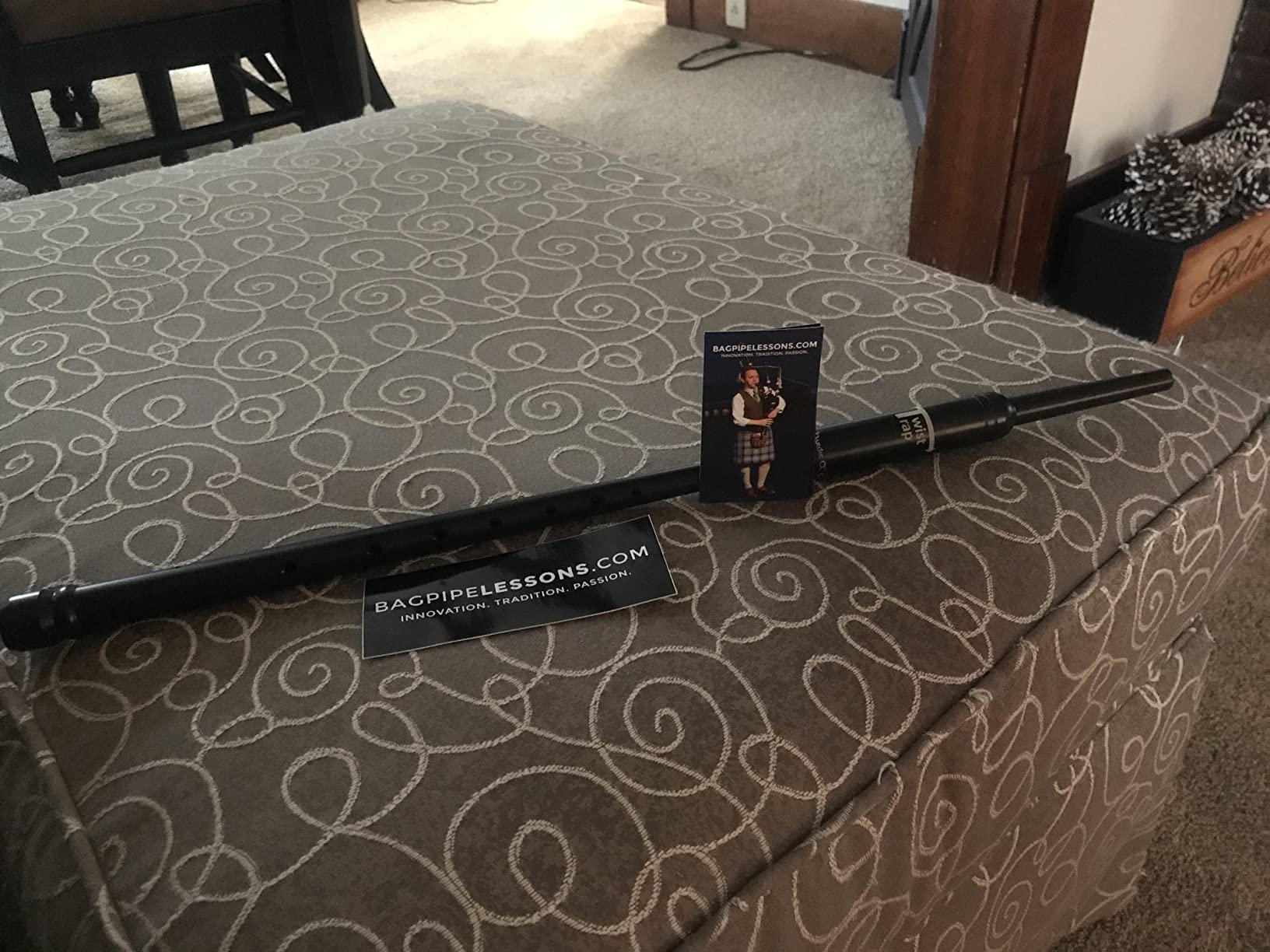 R.G. Hardie & Co. Extended Length Practice Chanter with Twist Trap Water Trap - Complete Starter Bundle for Learning Bagpipes, Suitable for Kids and Adults customer photo 2