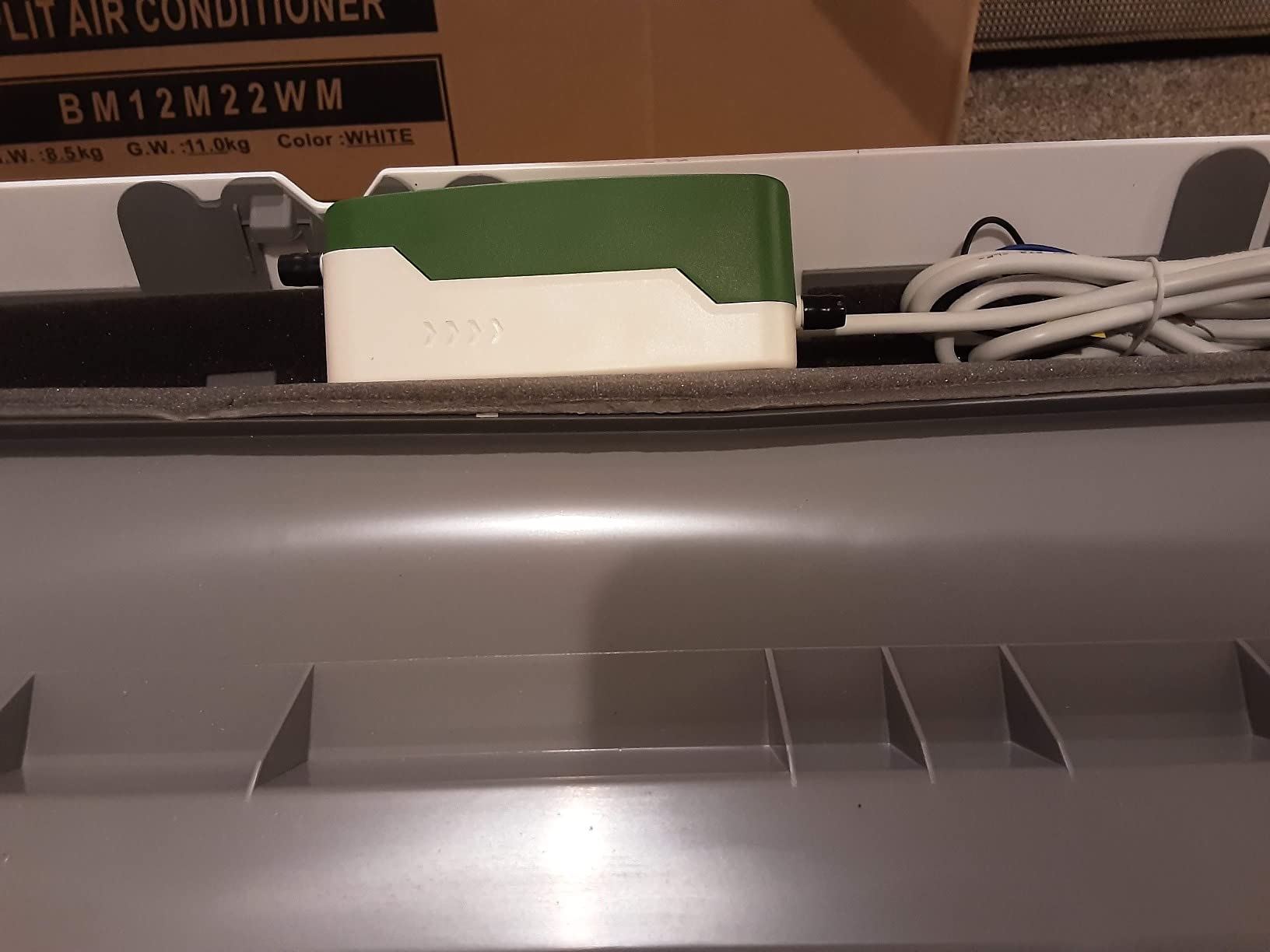 FUJIWARA Condensate Pump, Mini Split Automatic Condensation Drain Removal Quiet Pump, for HVAC, Air Conditioner, Dehumidifier, Furnace, Ice Maker, Suitable for A/C 1-3HP 2200W (FUJ-24S) customer photo 2