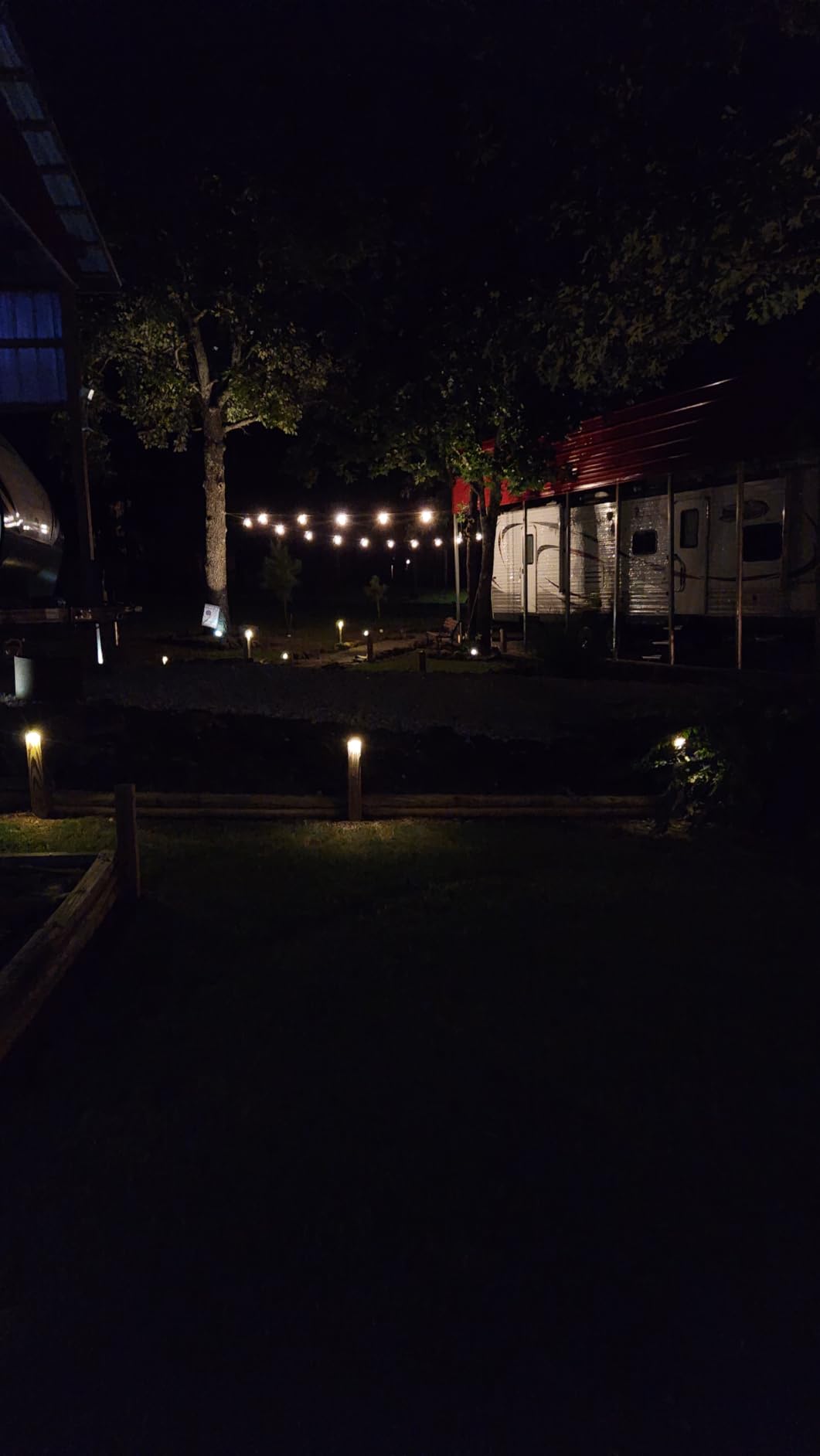 Brightech Ambience Pro Solar Powered Outdoor String Lights, 48 ft Commercial Grade Waterproof Patio Lights, 15 Edison Bulbs, Shatterproof LED String Lights for Outside, Porch - 1W Soft White customer photo 1