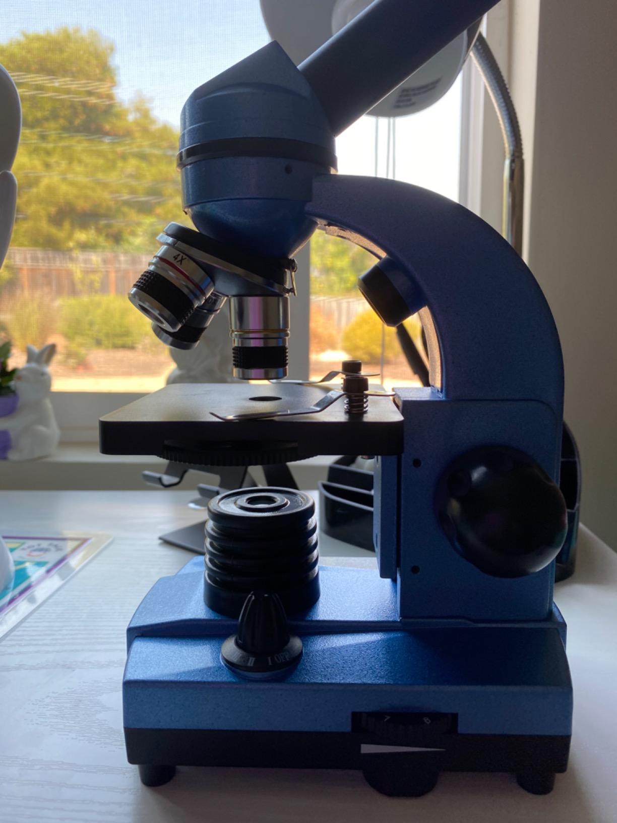 Microscope for Kids Beginners Children Student, 40X- 1000X Compound Microscopes with 52 pcs Educational Kits customer photo 1
