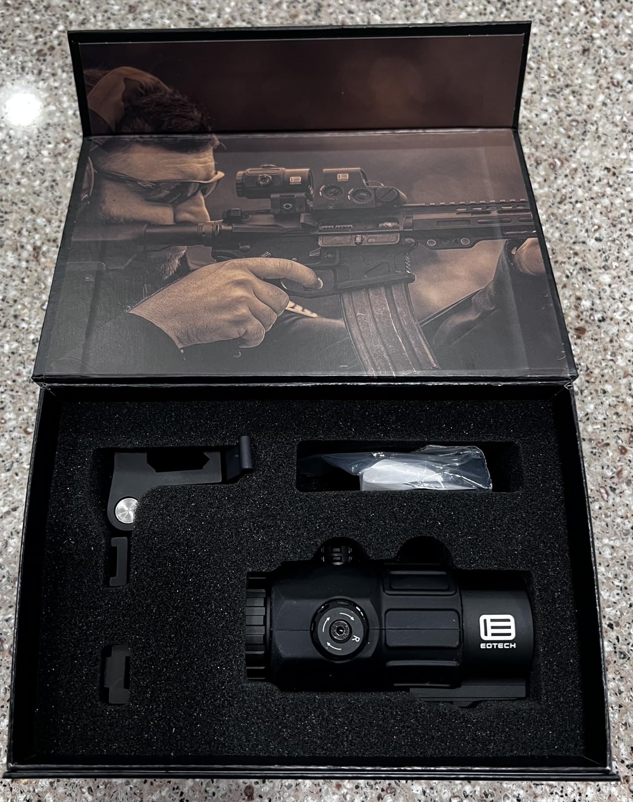 EOTECH G45 5 Power Magnifier with Quick Disconnect, Switch to Side (STS) Mount, Black Finish customer photo 1