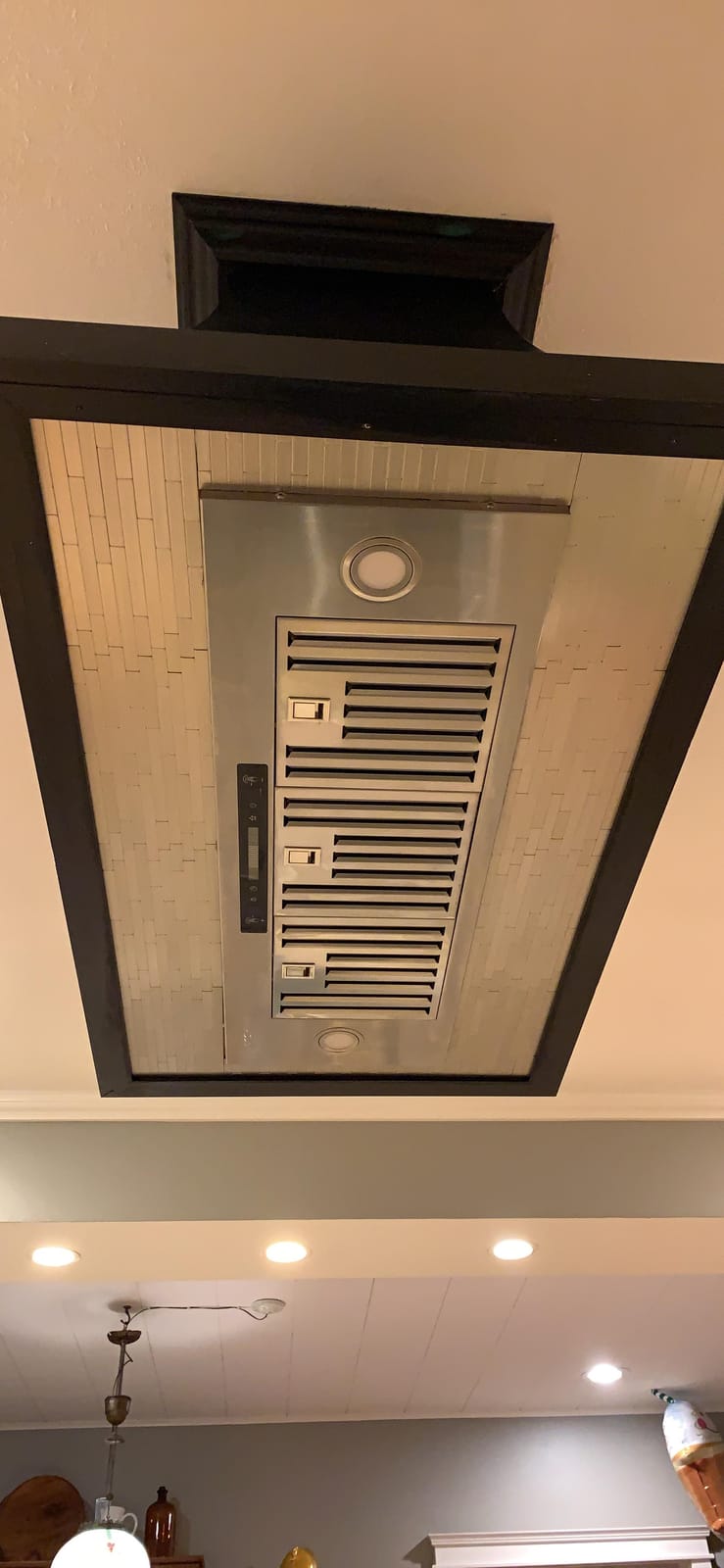 IKTCH 36 inch Insert Range Hood 900 CFM, Ducted/Ductless Vent Hood | Stainless Steel Built-in Kitchen Vent Hood with 4 Speed Gesture Sensing&Touch Control Panel customer photo 2