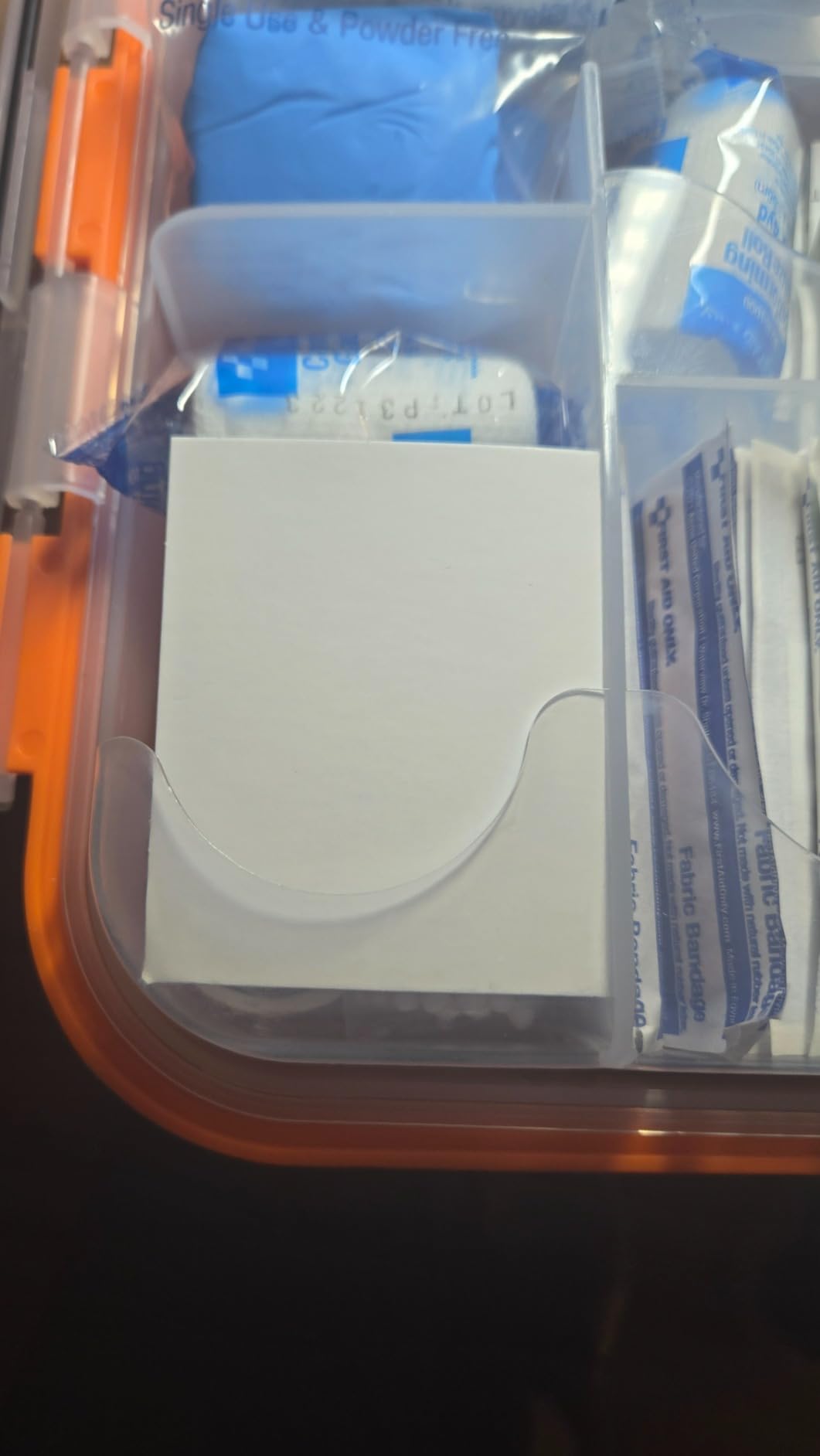 24/7 First Aid OSHA Compliant First aid Kit, All-Purpose 100-Person Emergency First Aid Kit for Business, Home, and Car in Plastic Case with Easy-Slide Latches, 336 Pieces customer photo 1