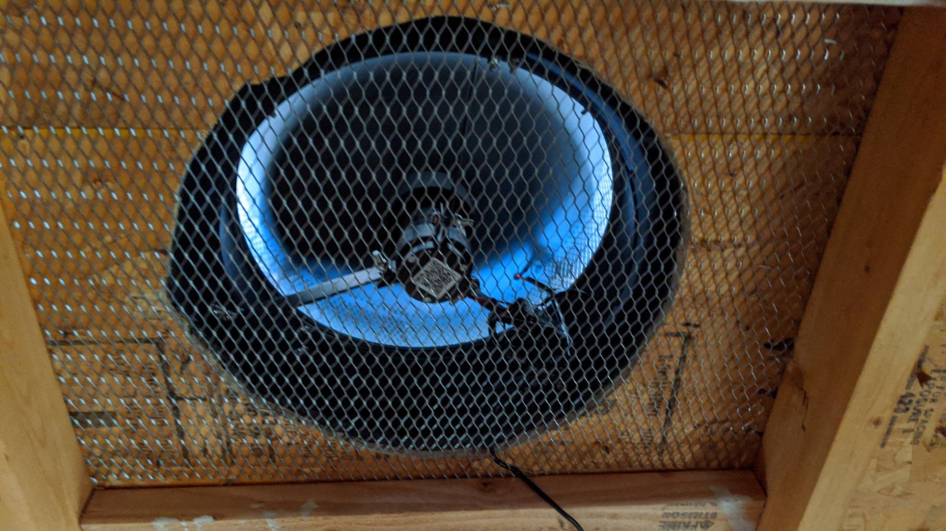 Remington Solar 20 Watt Roof Mount Solar Attic Fan - Round Series customer photo 2