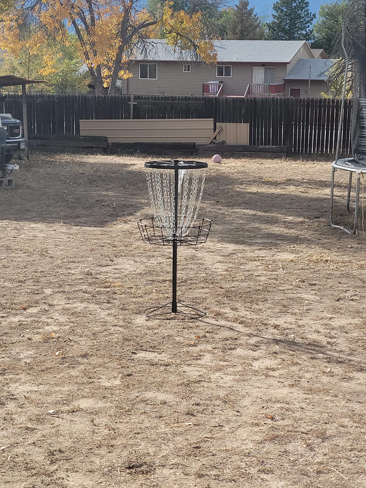 MVP Disc Sports Black Hole Lite 24-Chain Disc Golf Basket Target customer photo 2