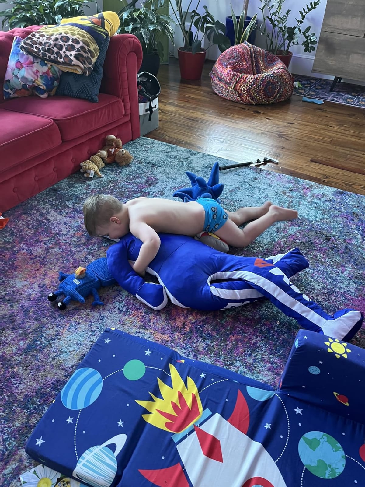 Unfilled Wrestling Dummy for Kids - Youth Grappling Dummy BJJ, MMA, Jiu Jitsu & Judo Training Partner - Durable Martial Arts Practice Buddy customer photo 2