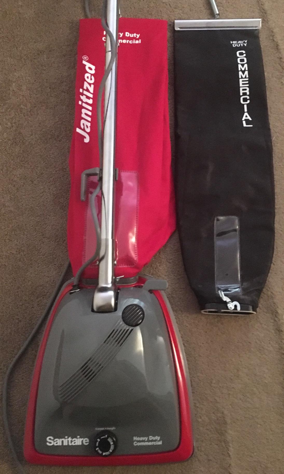 Sanitaire SC679K Tradition Upright Commercial Bagged Vacuum, Red customer photo 1
