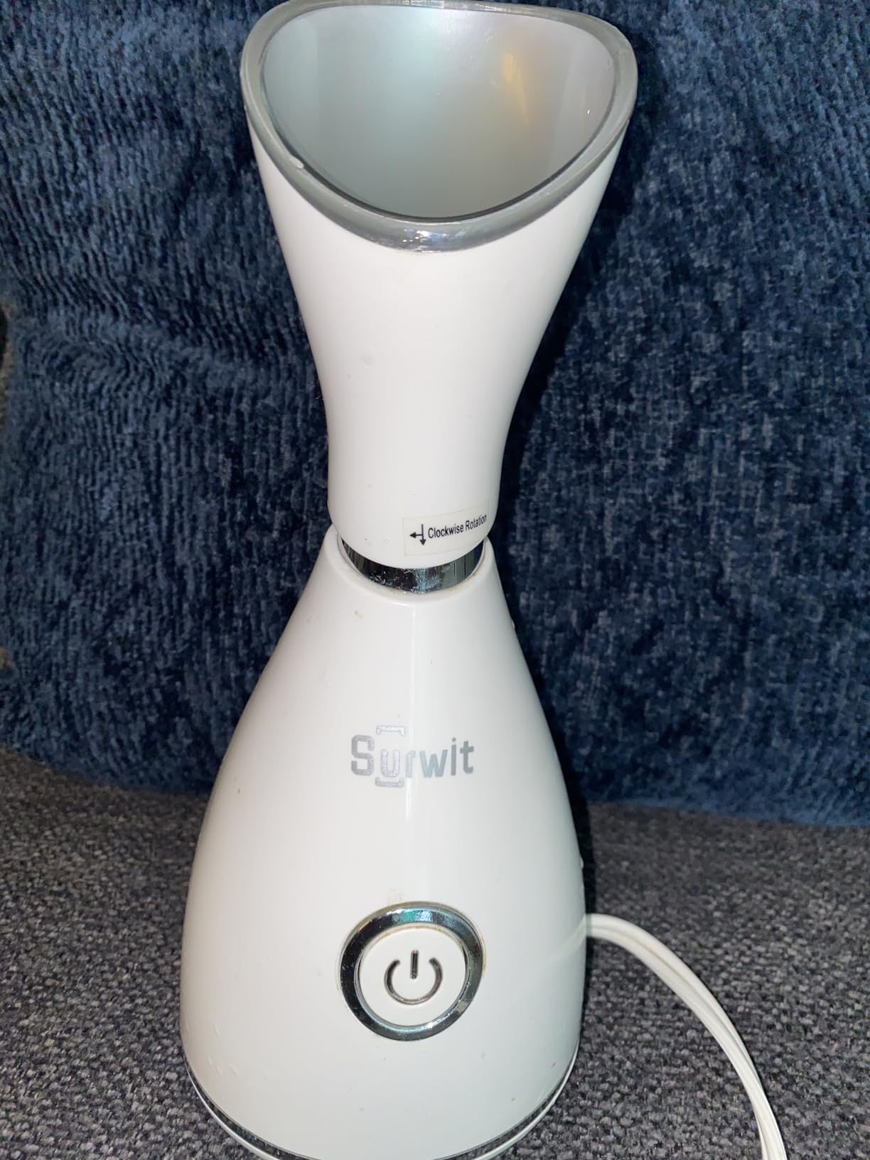 GETANYE Nano Ionic Face Steamer - 10X Penetration for Facial, Unclogs Pores, Moisturizing Spa Humidifier with Free Blackhead Remover Kit, Hair Band, Face Brush customer photo 2