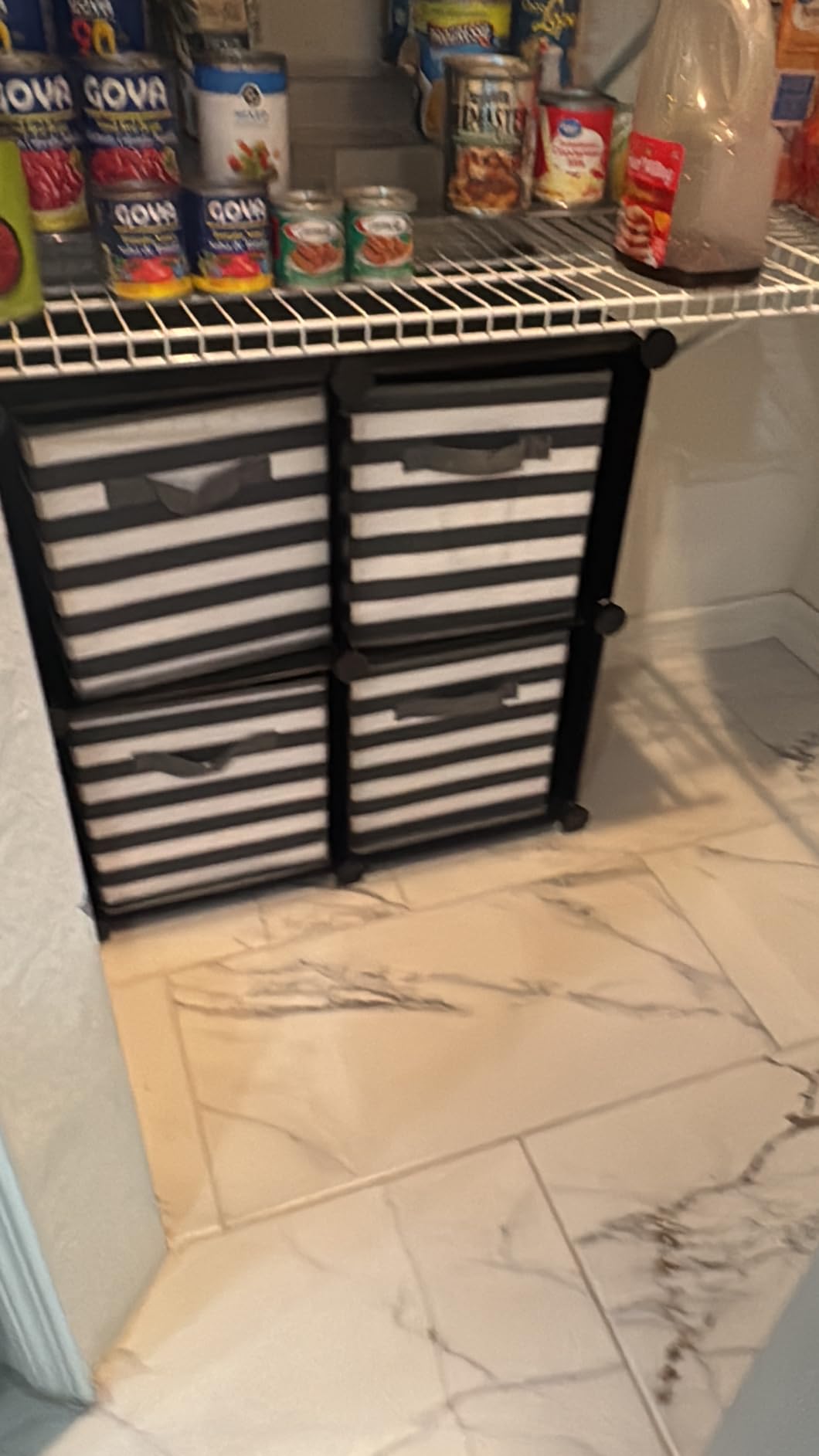 C&AHOME 16 Cube Storage Organizer Cube Shelves Units Storage Cubes, Black | Plastic DIY Closet Organizer, Stackable Modular Closet Storage Shelves Ideal for Home, Bedroom, 48.4
