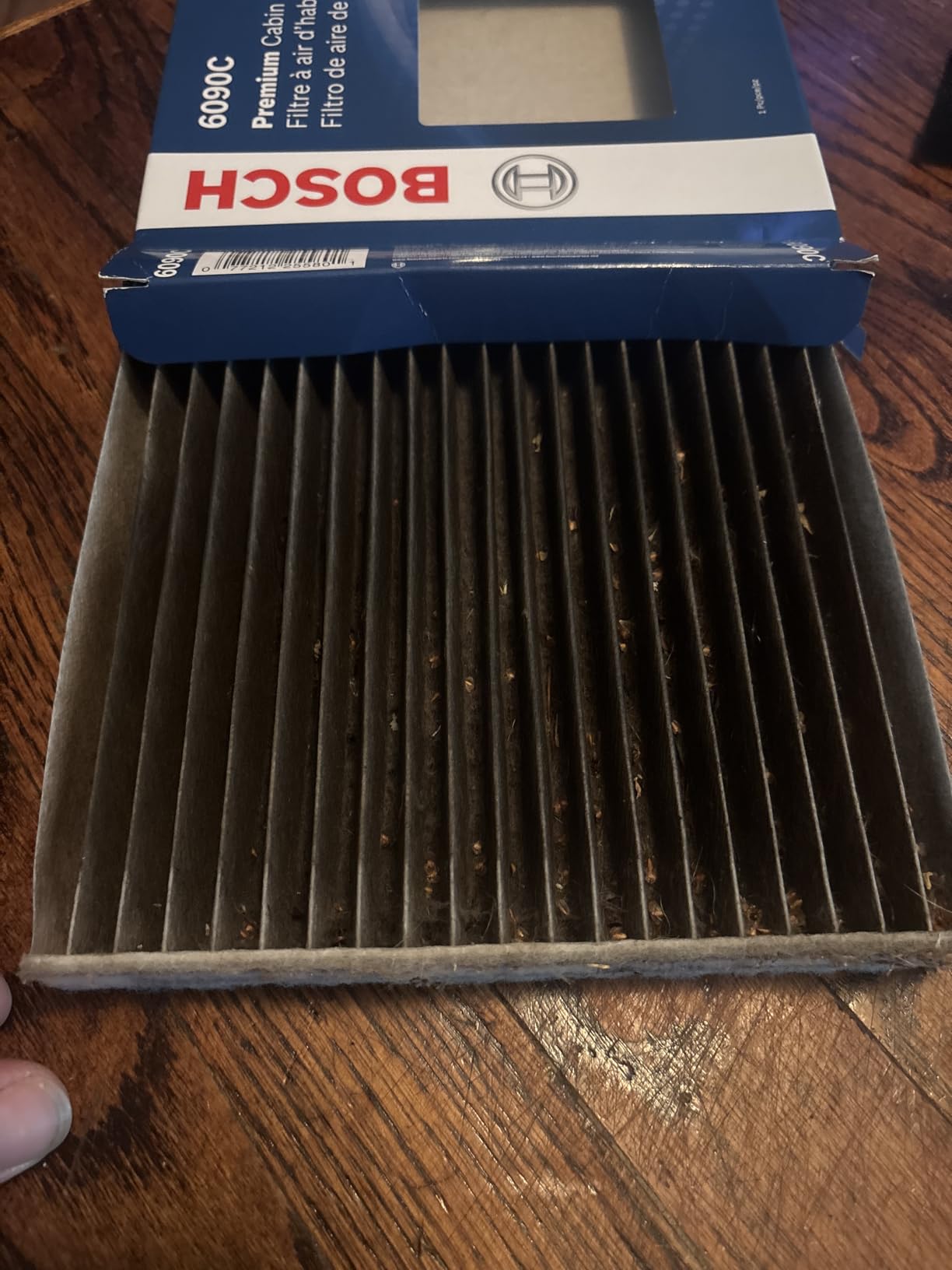 BOSCH 6090C HEPA Cabin Air Filter - 3 Layer Protection For A Healthier Ride | Compatible with Select Ram 1500, 1500 Classic, 2500, 3500, 4500, 5500 Trucks customer photo 2