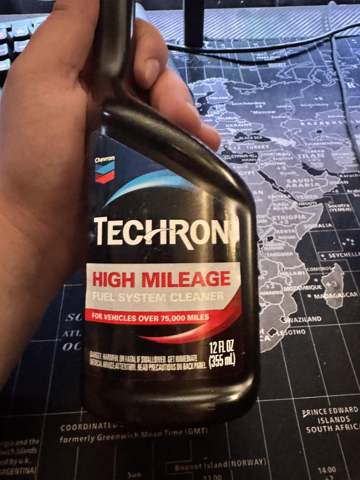 Chevron Techron High Mileage Fuel System Cleaner, 12 oz, Pack of 1 customer photo 1