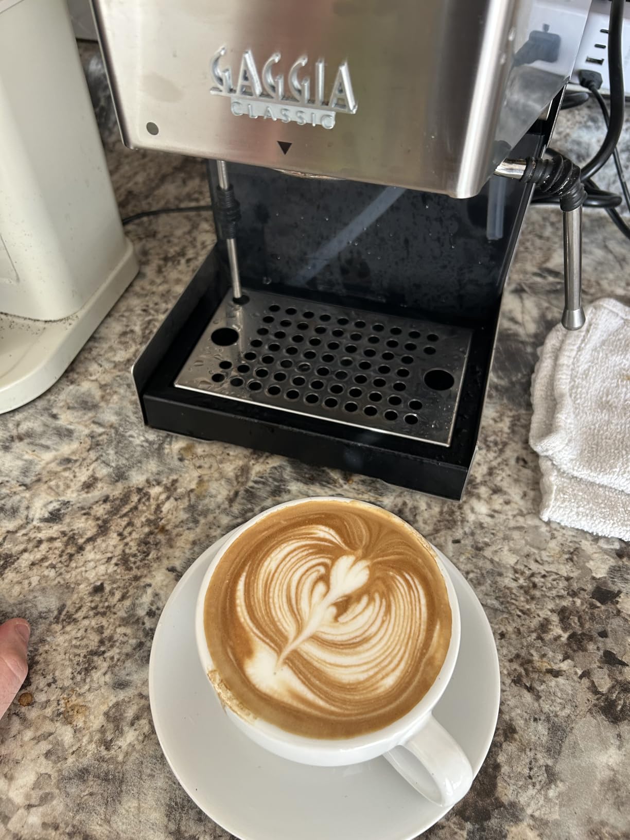 Gaggia RI9380/49 Classic Evo Pro Espresso Machine, Thunder Black customer photo 2