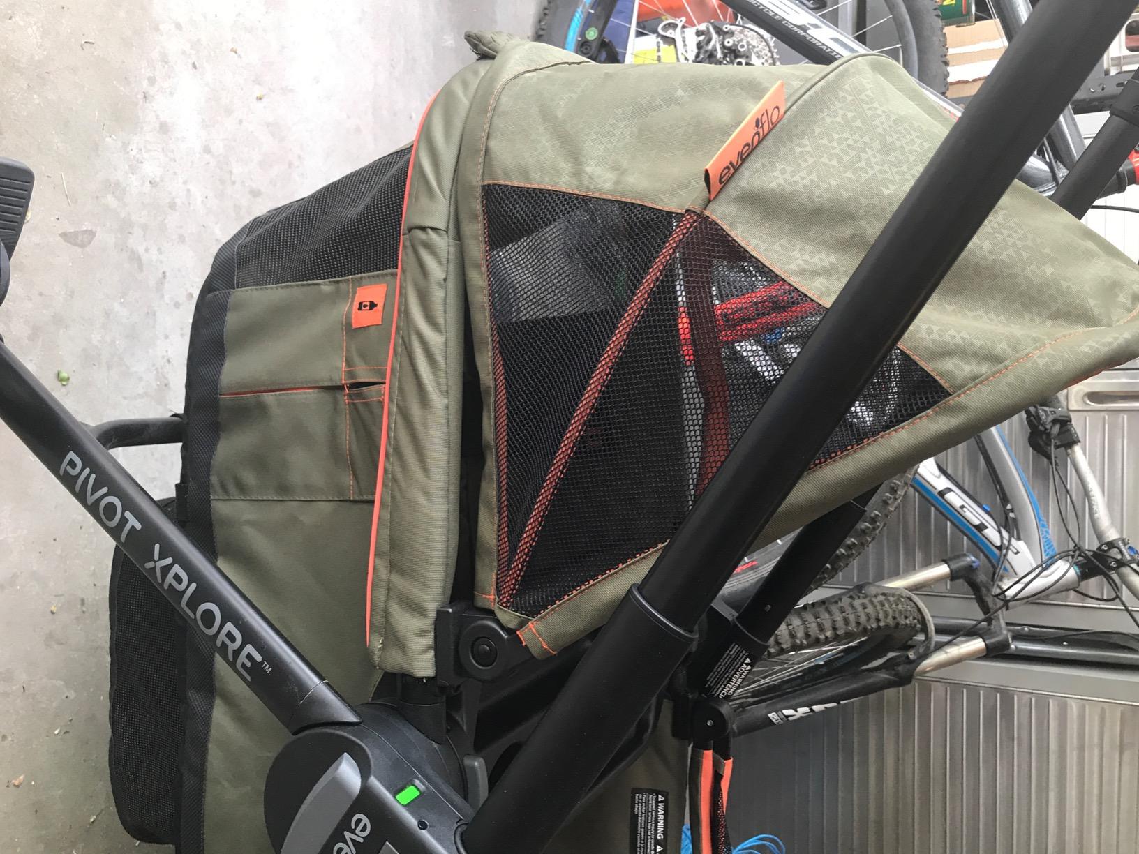 Evenflo Pivot Xplore All-Terrain Stroller Wagon (Adventurer Gray) customer photo 2