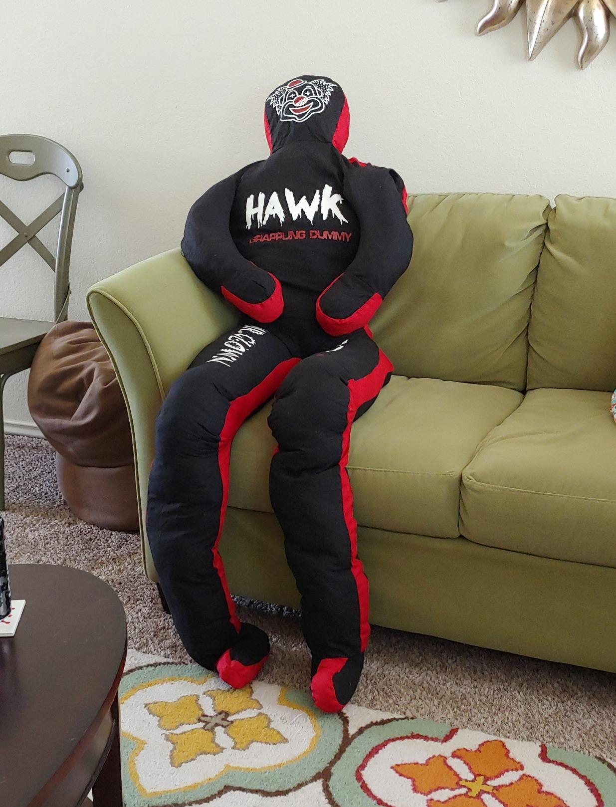Hawk Sports Clown Grappling Dummy for Combat Sports Mastery, Moveable and Strikeable Punching Dummy for Adults, 5 ft. Boxing Dummy for MMA Jiu-Jitsu, Judo, Karate, and Wrestling Training and Sparring customer photo 2