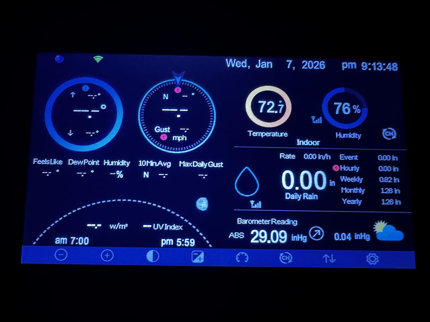 Ambient Weather WS-5000 Ultrasonic Smart Weather Station | With TFT Full Color LCD Display customer photo 1