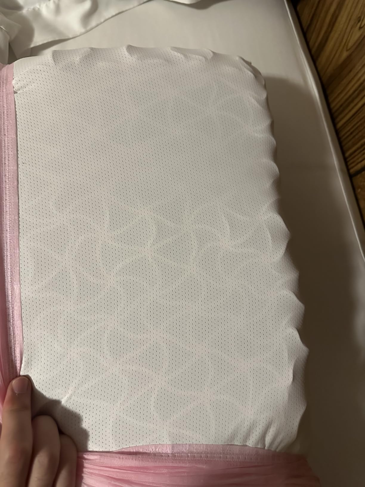 Purple Pillow - GelFlex Grid, Cooling Ergonomic Support for Side, Back, Stomach Sleepers - Adjustable Boosters for Personalized Height, Firm Feeling, Standard Size - Ultra-Durable customer photo 1
