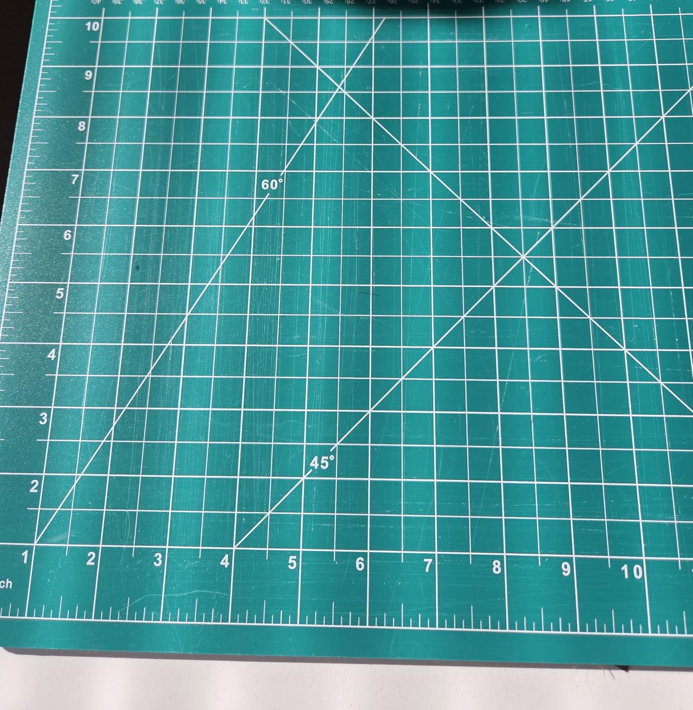 anezus Self Healing Sewing Mat, 12inch x 18inch Rotary Cutting Mat Double Sided 5-Ply Craft Cutting Board for Sewing Crafts Hobby Fabric Precision Scrapbooking Project customer photo 2
