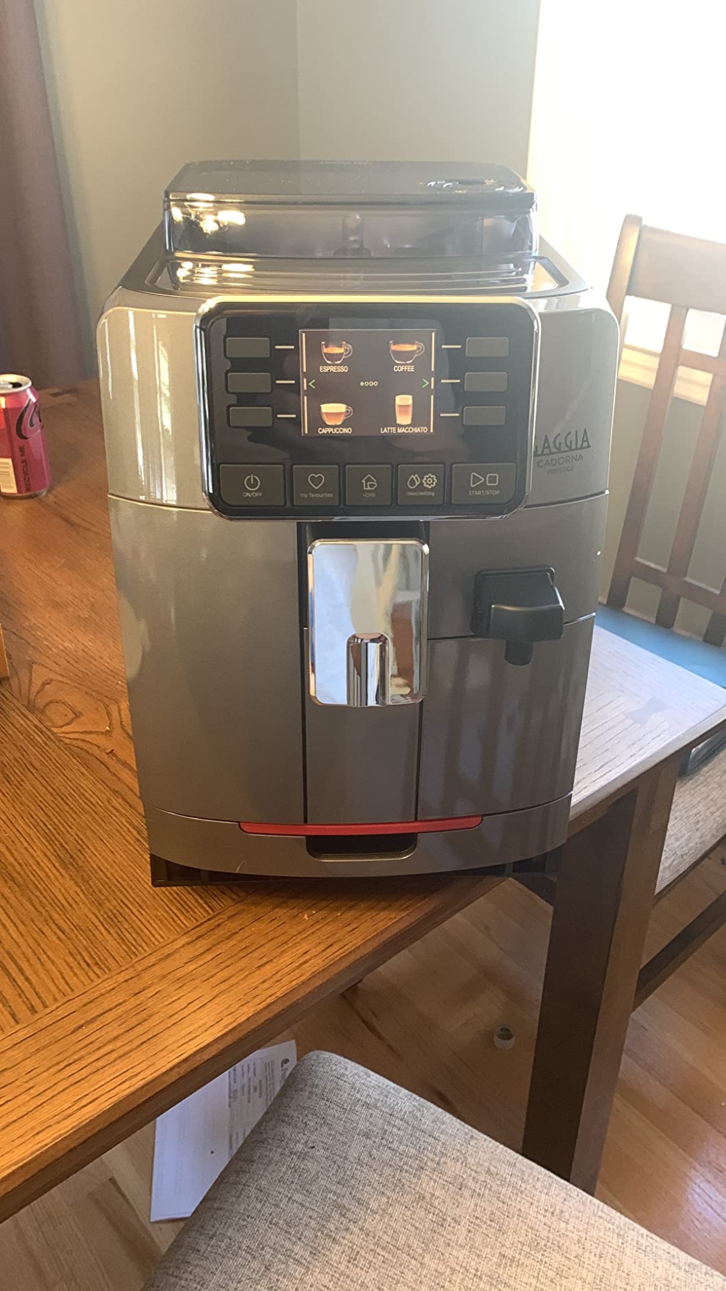Gaggia Cadorna Prestige Super-Automatic Espresso Machine, 60.8 fl.oz. Anthracite customer photo 1