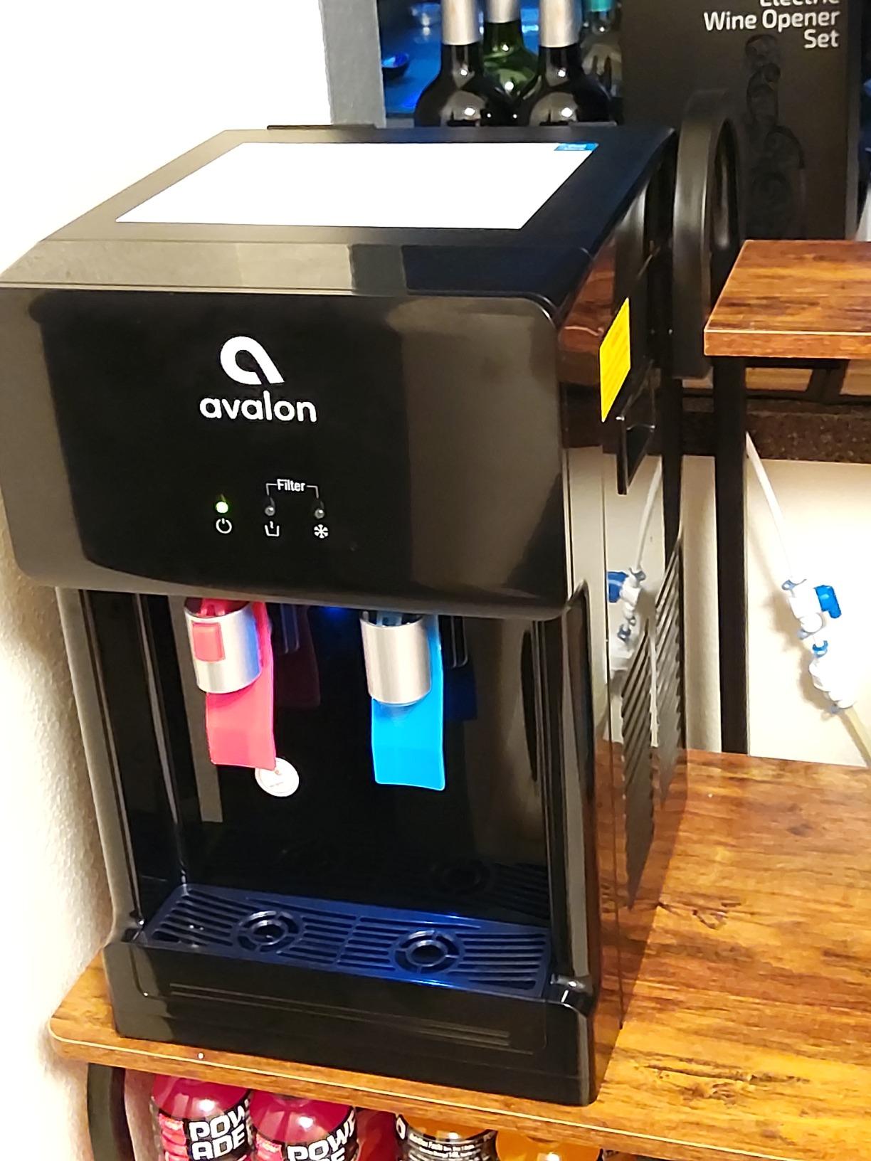 Avalon B8BLK Countertop Touchless Bottleless Water Cooler - 2 Stage Water Filters and Installation Kit Included, NSF Certified, UL Approved, Black customer photo 1