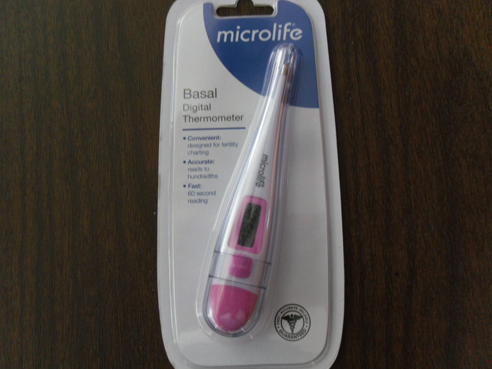 Microlife Digital Basal Thermometer 1/100th Accurate, Fertility Prediction and Ovulation Tracking, Oral or Vaginal BBT, (60-Second Reading) customer photo 1
