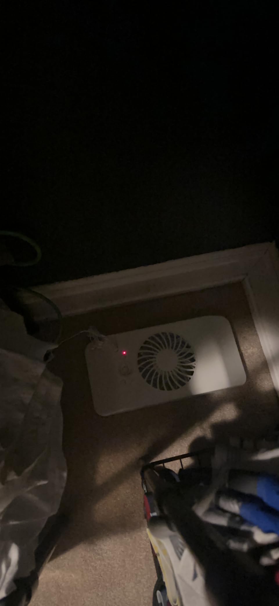Suncourt Register Booster Fan for Floor Vents, Quiet Vent Fan (HC600) | Vent fan booster fits 4x10, 4x12, 6x10 & 6x12 registers; auto on/off; up to 300% more airflow; made in USA since 1988 customer photo 2