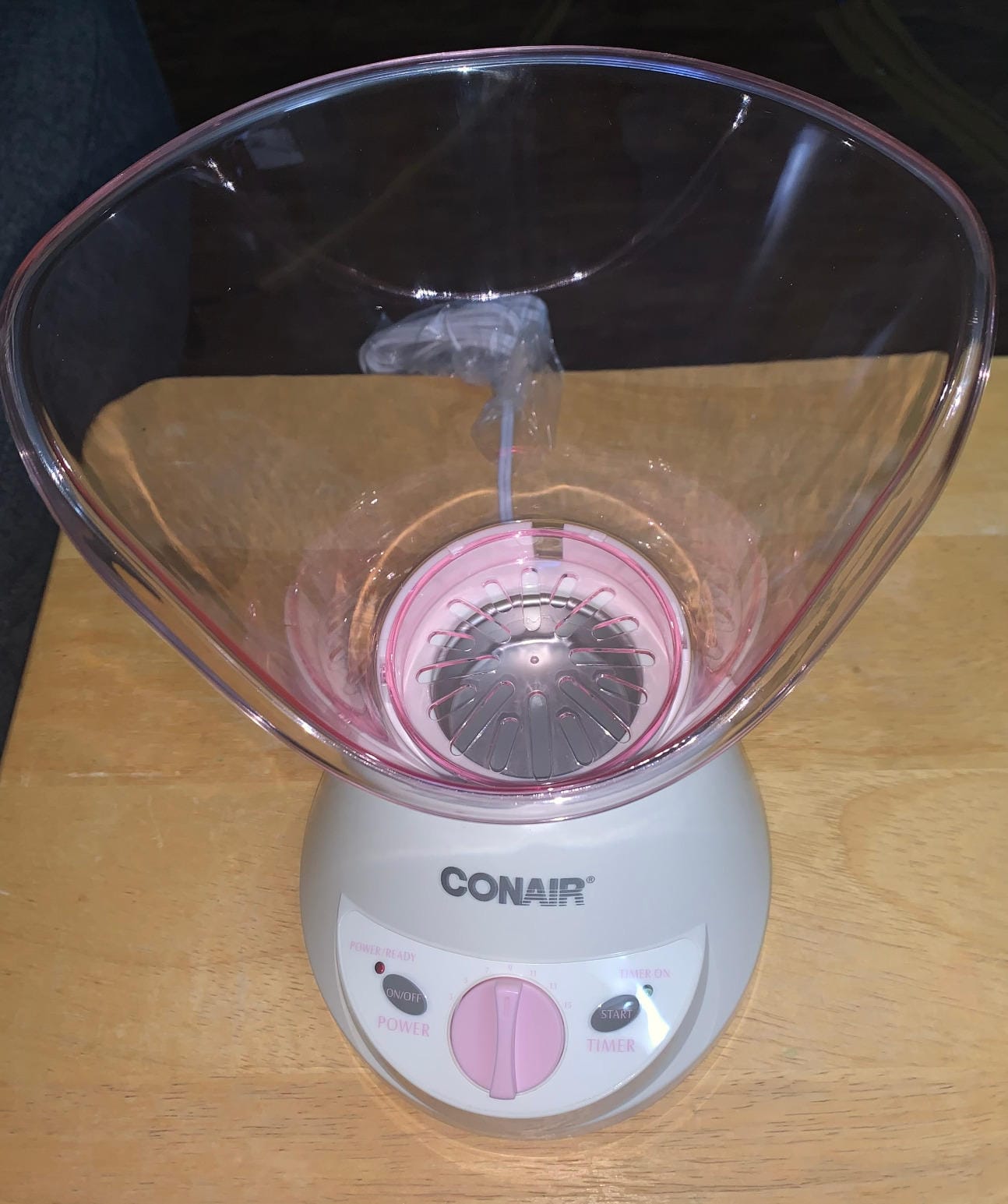 True Glow by Conair Gentle Mist Moisturizing Facial Steamer with Cleansing Brush customer photo 1