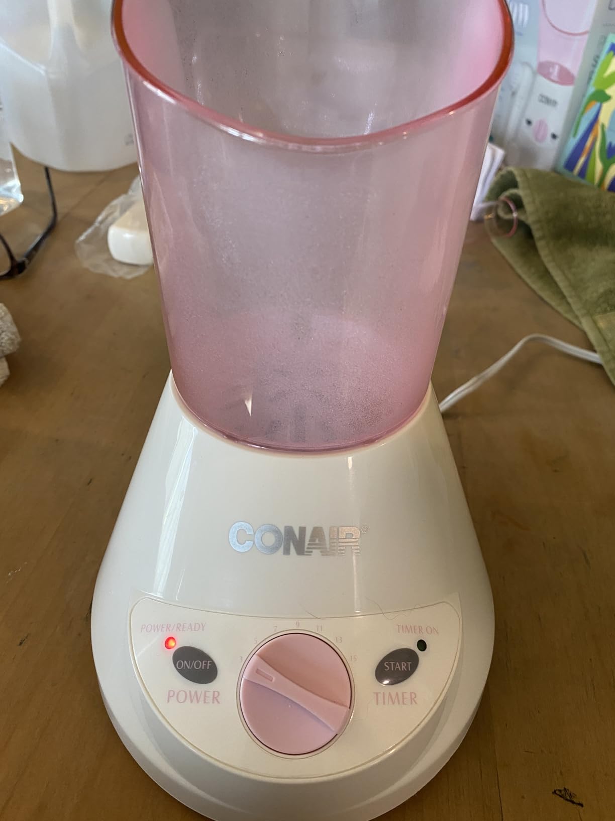 True Glow by Conair Gentle Mist Moisturizing Facial Steamer with Cleansing Brush customer photo 2