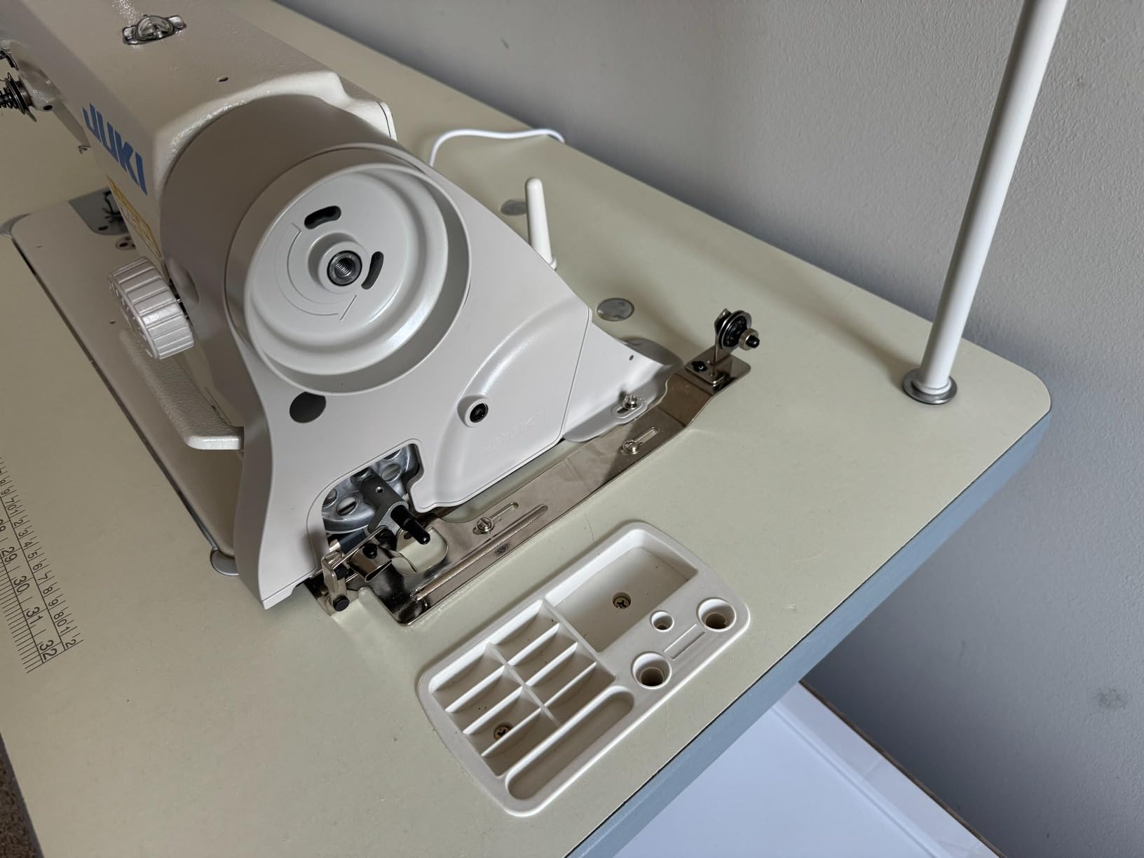 Juki Heavy Material Industrial Straight Stitch Sewing Machine, Table & Servo Motor Assembly Required customer photo 1