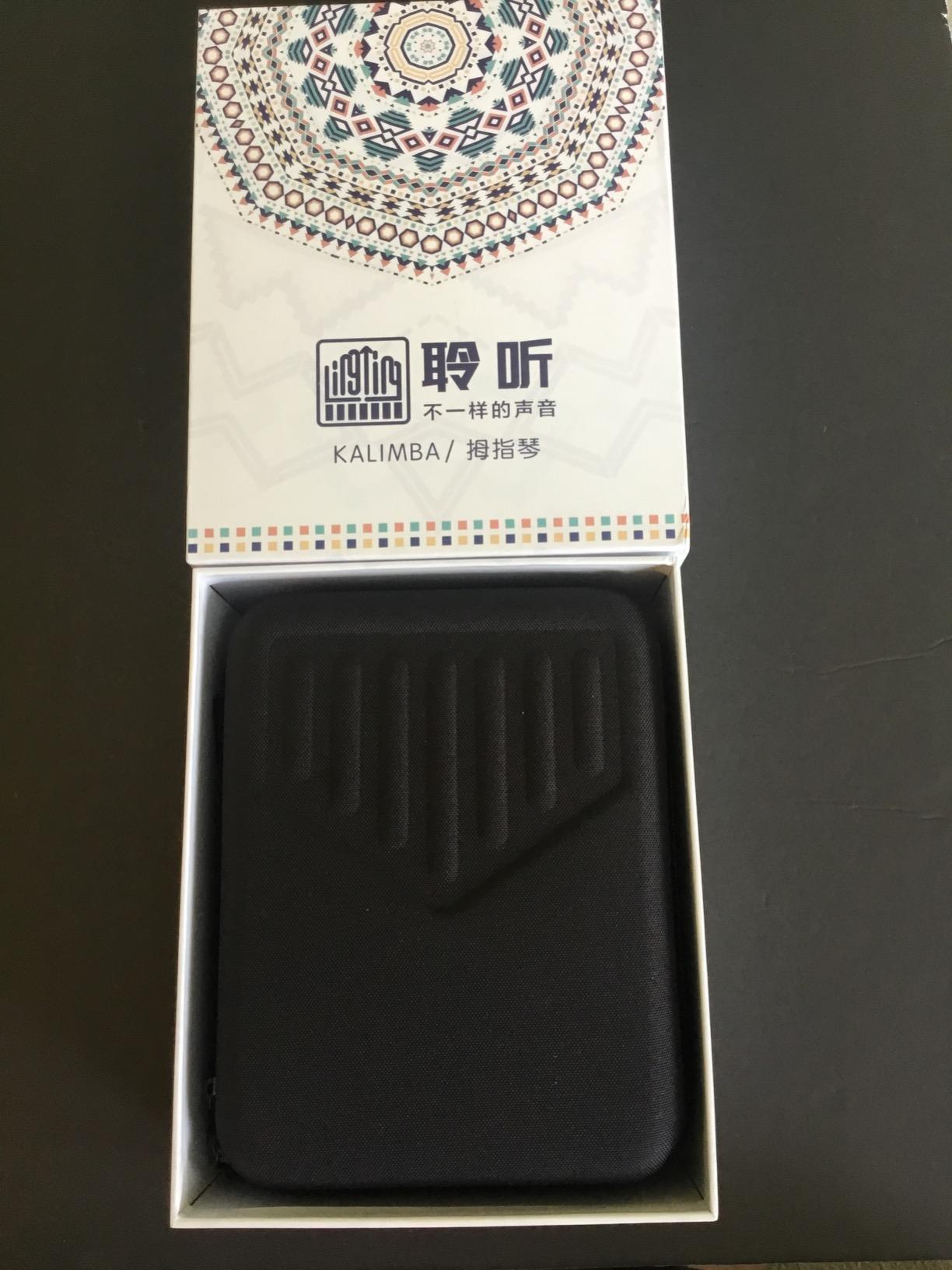 LingTing Kalimba 21 keys Thumb Piano Mbira Finger Piano Gift for Adult Beginners Professional（LT-K21W,rain whisperer) customer photo 1