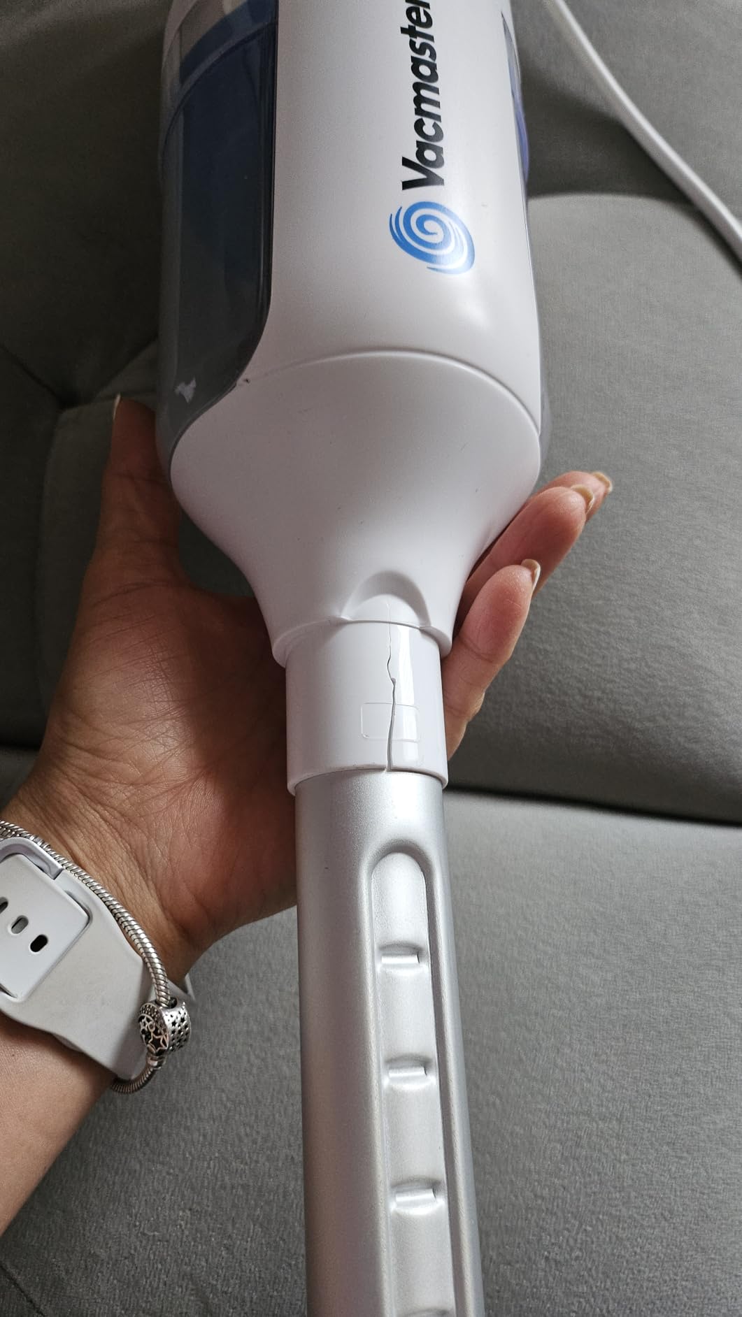 Vacmaster Corded Stick Vacuum Cleaner 2 in 1, Ultra-Lightweight | 14Kpa Power Suction, Handheld Vacuum Cleaner, Washable HEPA Filter, for Home, Car, Pet Hair, Carpet, Hard Floor - VSJ01 customer photo 2