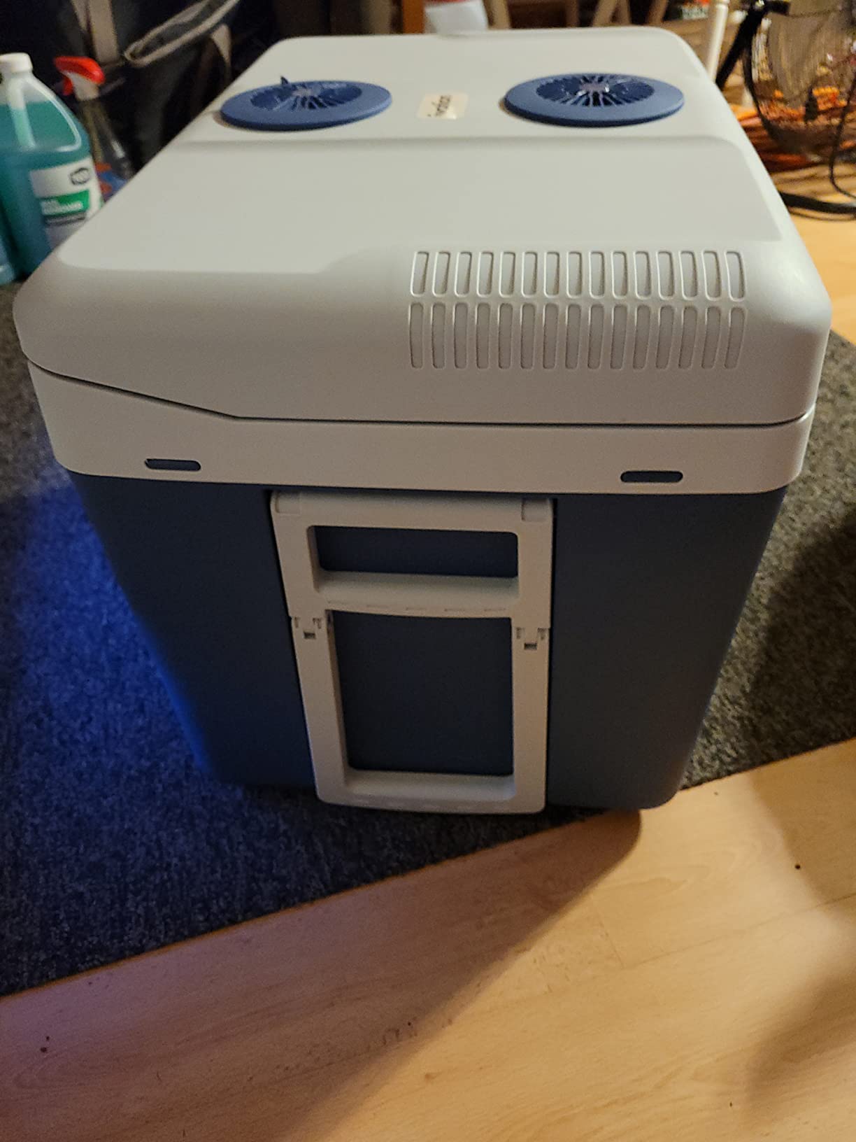 Ivation Electric Cooler & Warmer with Wheels & Handle | 48 Quart (45 L) | Portable Thermoelectric Fridge For Vehicles & Trucks| 110V AC Home Power Cord & 12V Car Adapter for Camping, Travel & Picnics customer photo 1