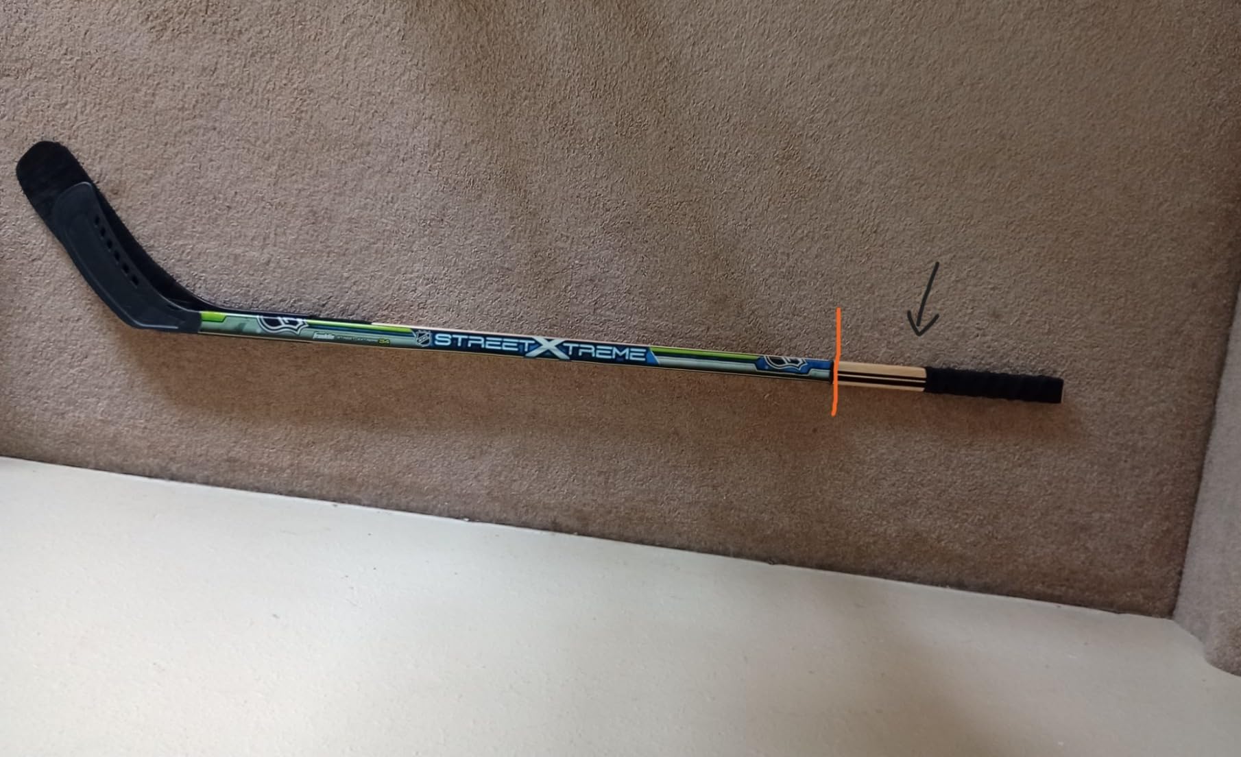 GoSports Street Hockey - Choose Between Goal Set with Sticks, Balls (6 Pack) or Sticks (2 Pack) customer photo 2